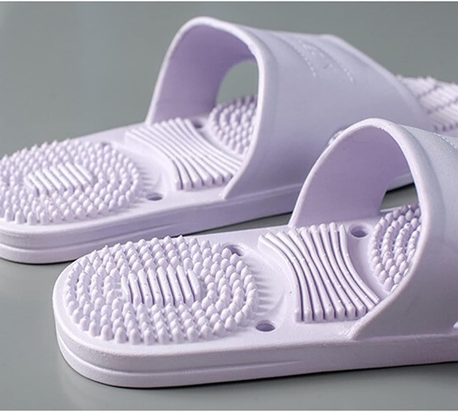 Shark Slippers Household Slippers Foot Massage Female Summer Sandals Bathroom Slipper Non-Slip Soft Sole Women Indoor Couples Shoes Summer Sandals (Color : Blue, Shoe Size : 36/7)