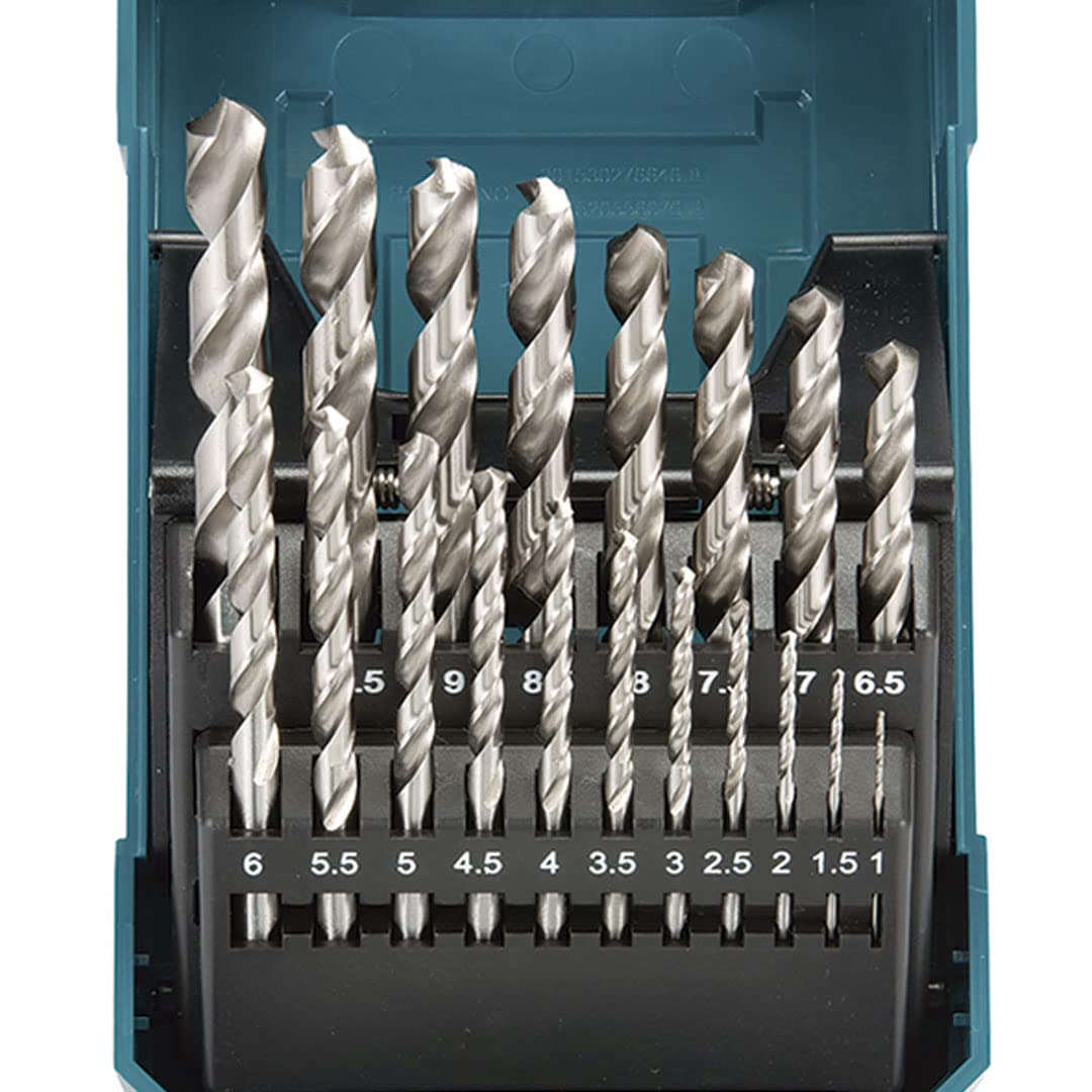 Makita D-67549 Bohrer-Set HSS-G 19-tlg