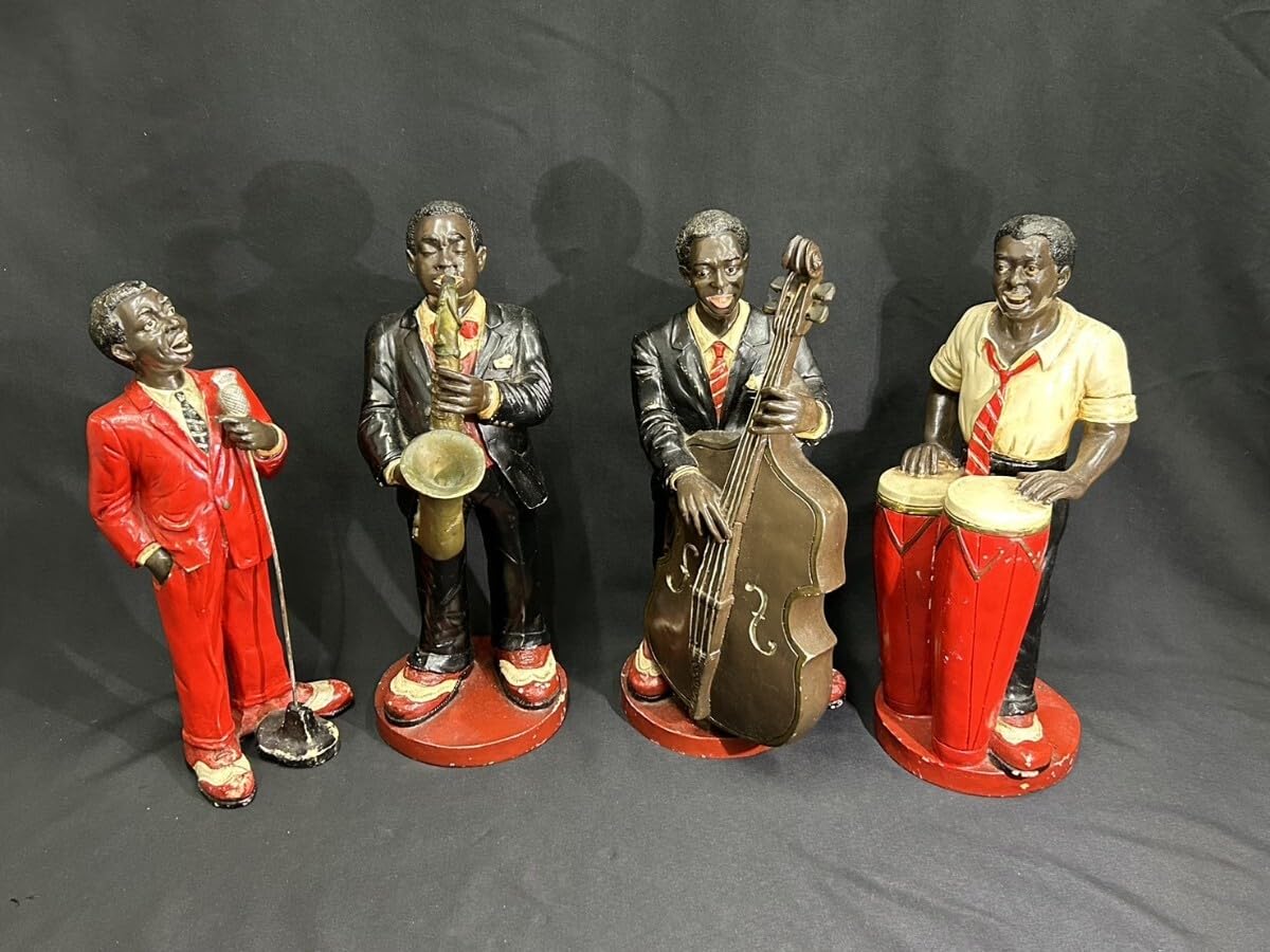 黒人置物フィギュア