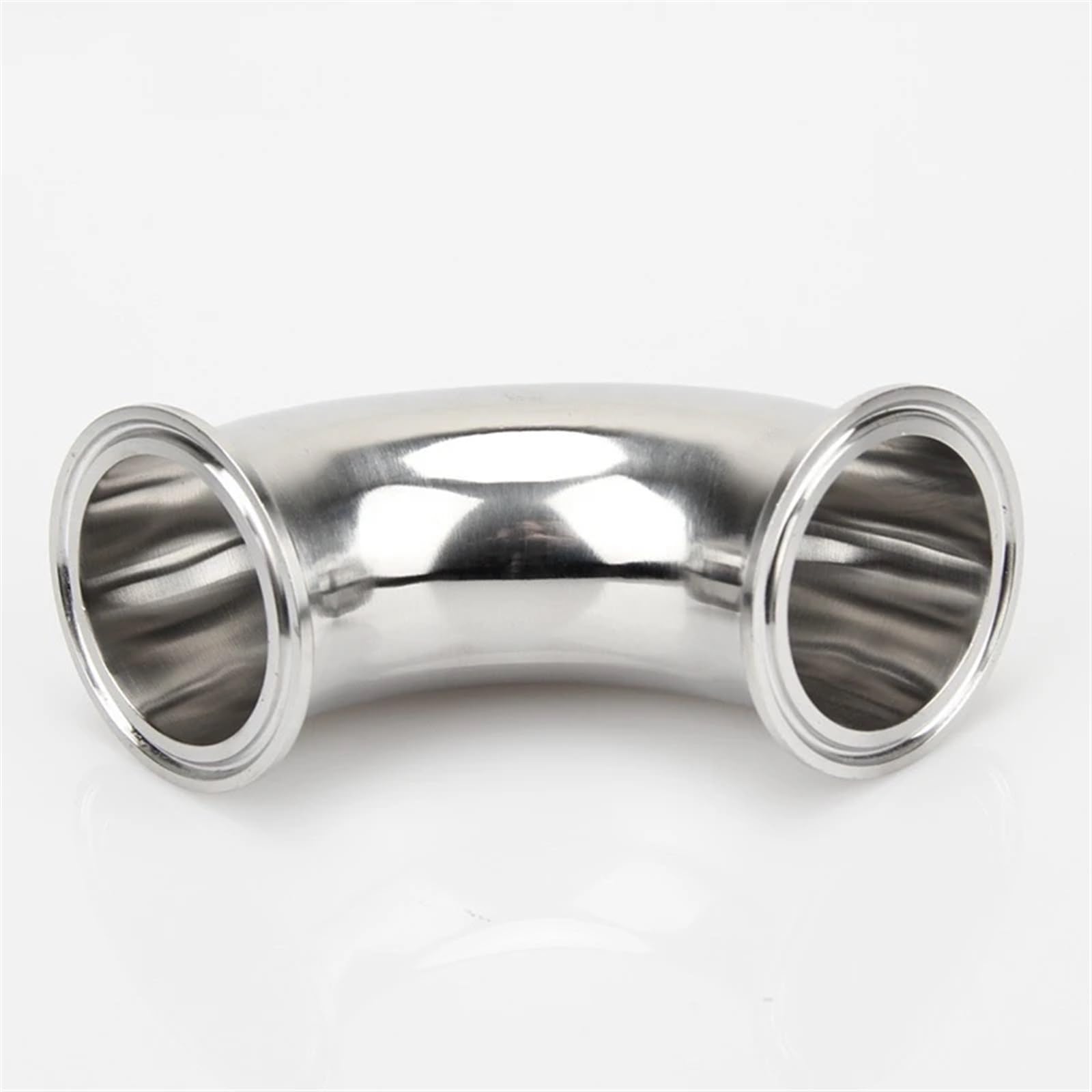 1 Uds 3/4 "1" 2 "3" 4 "19mm-102mm tubo OD Tri abrazadera virola OD codo de 90 grados accesorio de tubería de acero inoxidable 304(102mm x Ferrule 119)