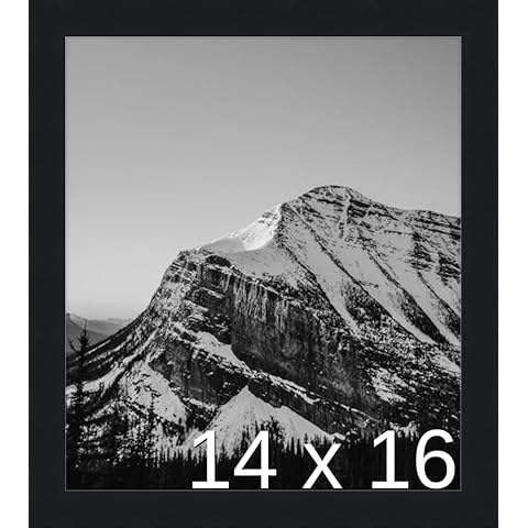 Frame It Easy 14 3/8 x 16 3/4 Black Frame (Wilton) 14.4x16.7 inches Cover