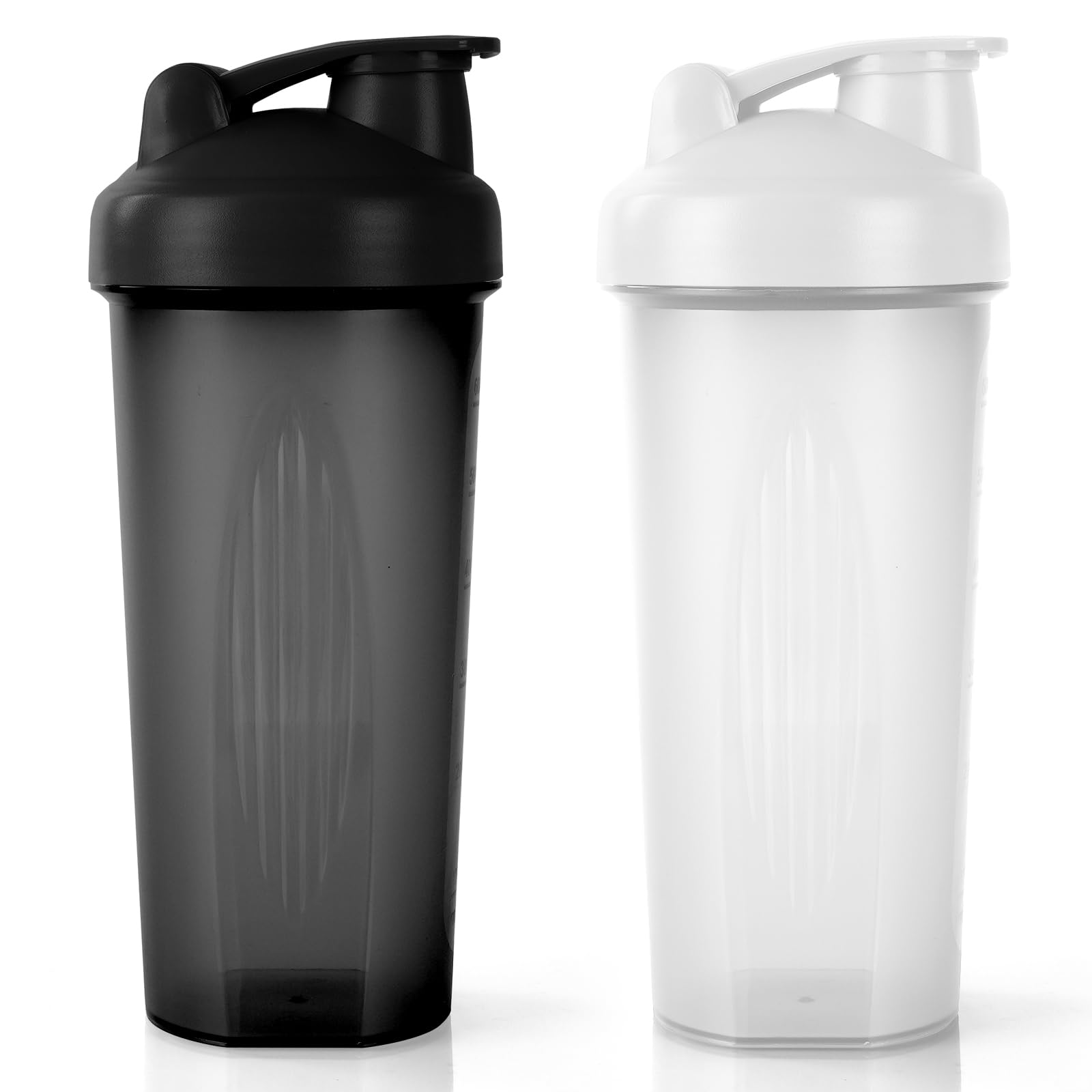 AOGOE Protein Shaker, Eiweiß Shaker, proteinshaker mit Messskala und Henkel - BPA Frei, auslaufsicher, Langlebiger, Geruchsneutraler, Shaker für cremige Whey Proteinpulver Shakes