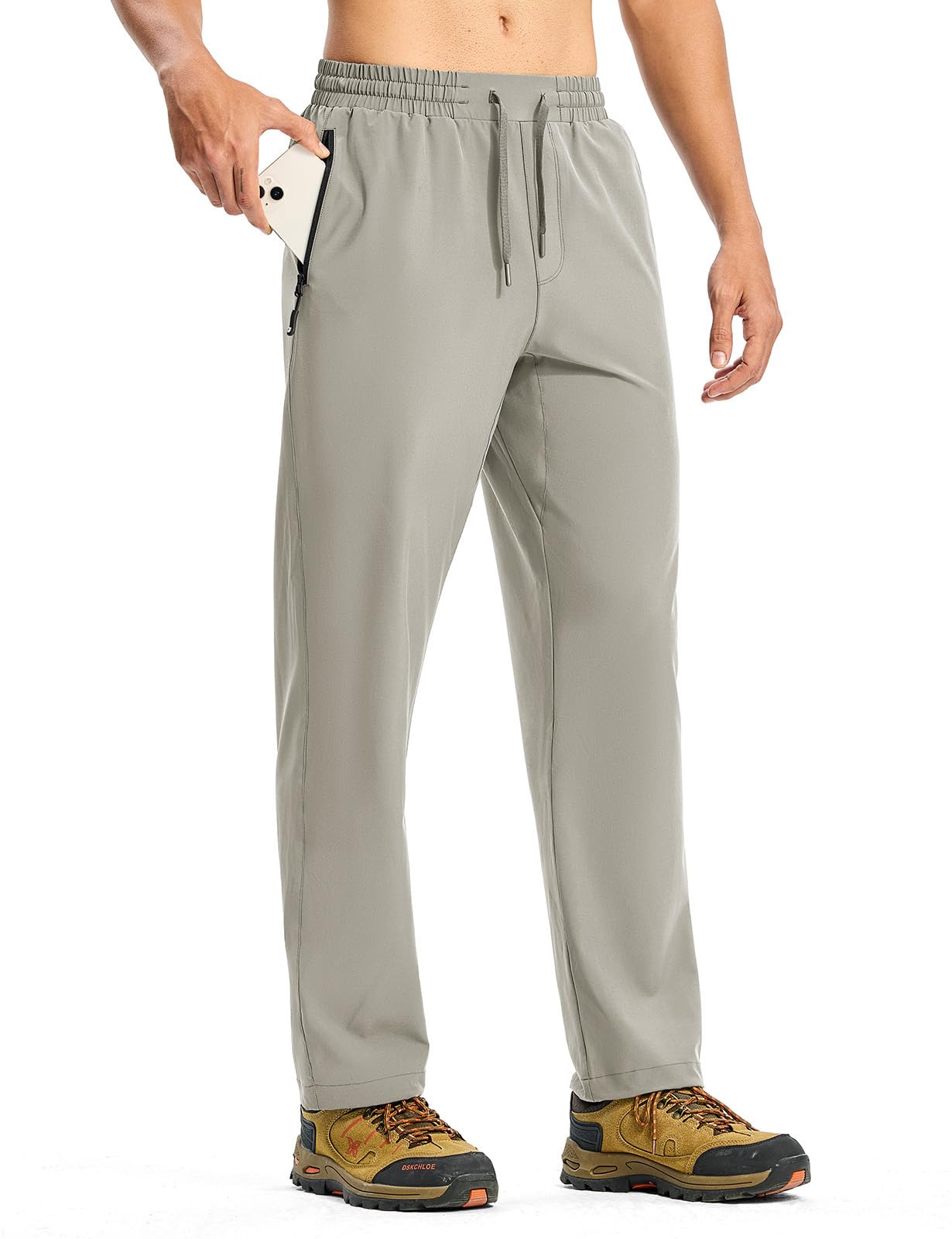 Rdruko Jogginghose Herren Trainingshose Lang Dünne Sporthose Sommer Wanderhose Leicht Outdoorhose Freizeithose Trekkinghose