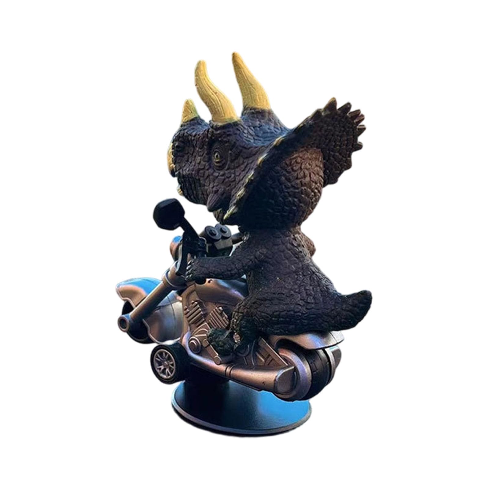 Hsioluted Automatic Balancing Animal Figure Easy Installation Vehicle Home Decor Featuring Inertial Drift Effect Automatic Balancing Animal Figure
