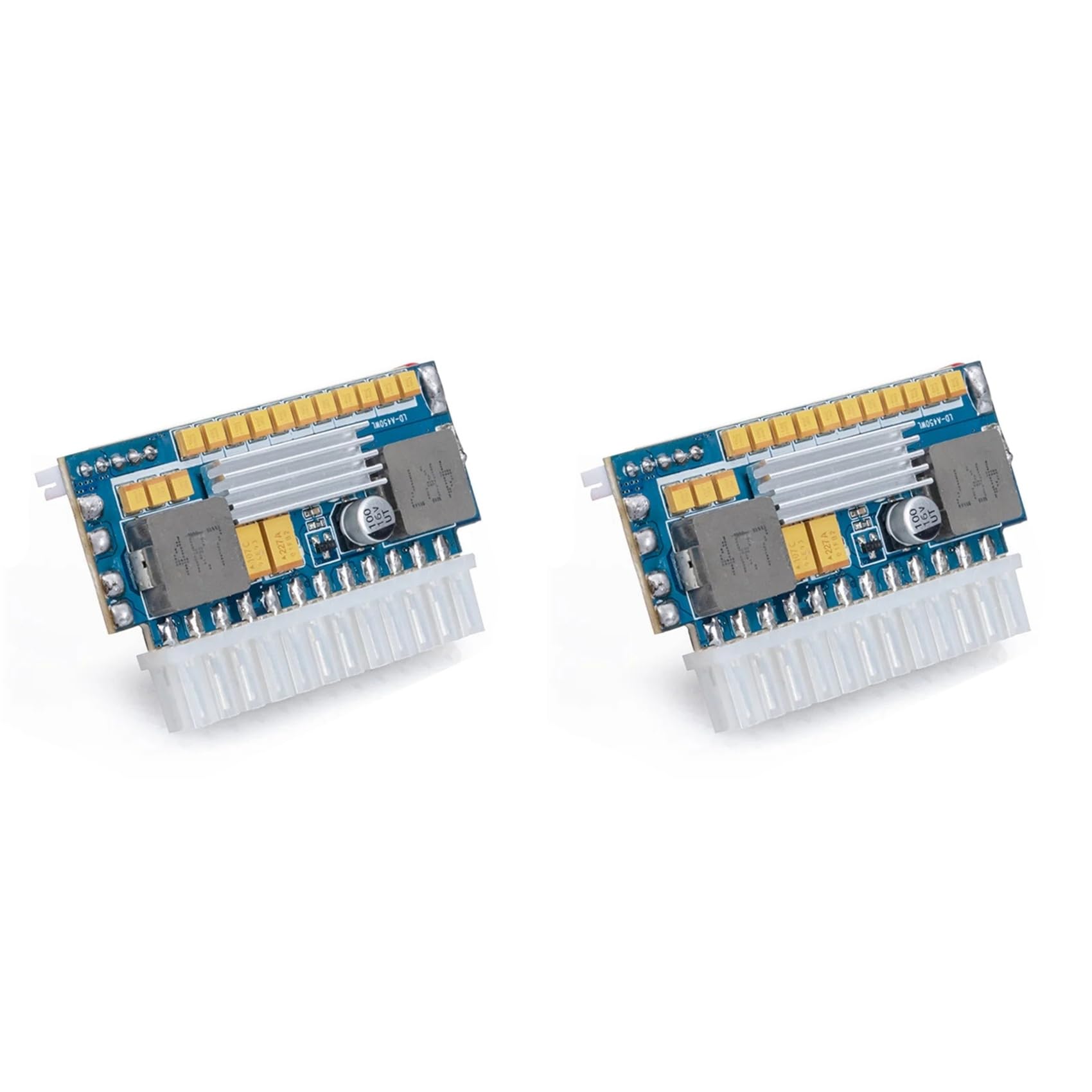 2X 450W 24Pin 12V DC Ingresso 450W Uscita Realan ITX PSU DC ATX PC Switch Alimentatore DC-DC ATX per Computer