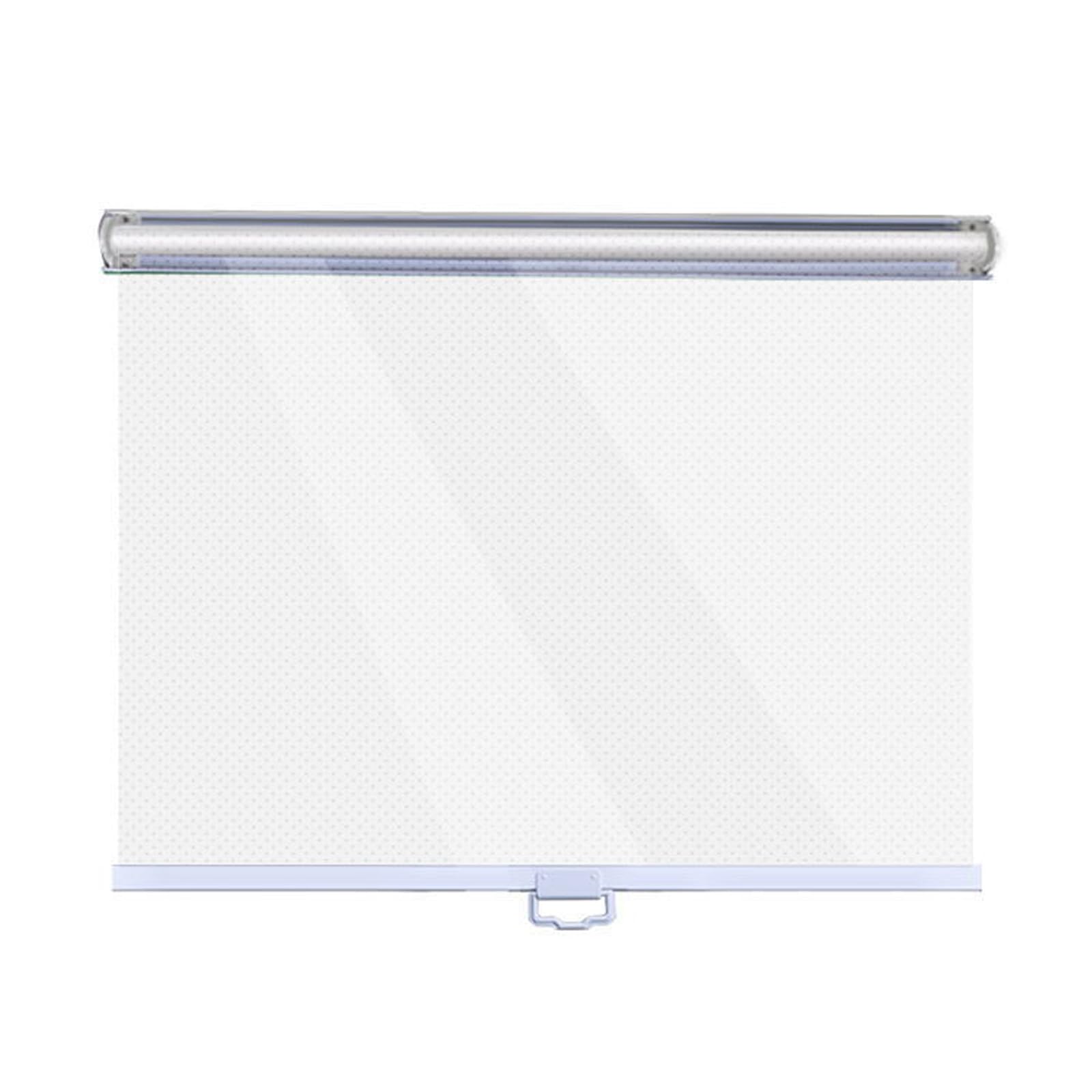Zhuoz1t Light Transparent Roller Blind With Holes,Breathable Dustproof Keep Fresh Clear Roll Up Blinds,Partition Curtain For Food Refrigerator,Telescopic Roller Shades,Width X Height (90X100cm(35.4X39.4in))