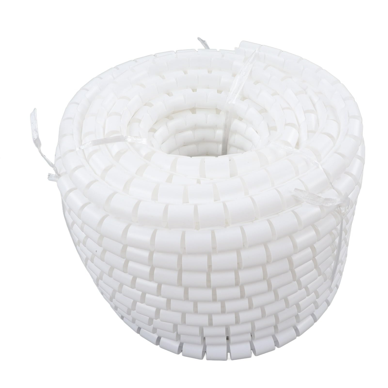 Fascicolatore Protettivo per Cavo Flessibile, Organizzatore di Fili a Spirale Fascicolatore Protettivo per Cavo Flessibile Avvolgimento Cavo Elettrico Manicotto per Tubo in PE