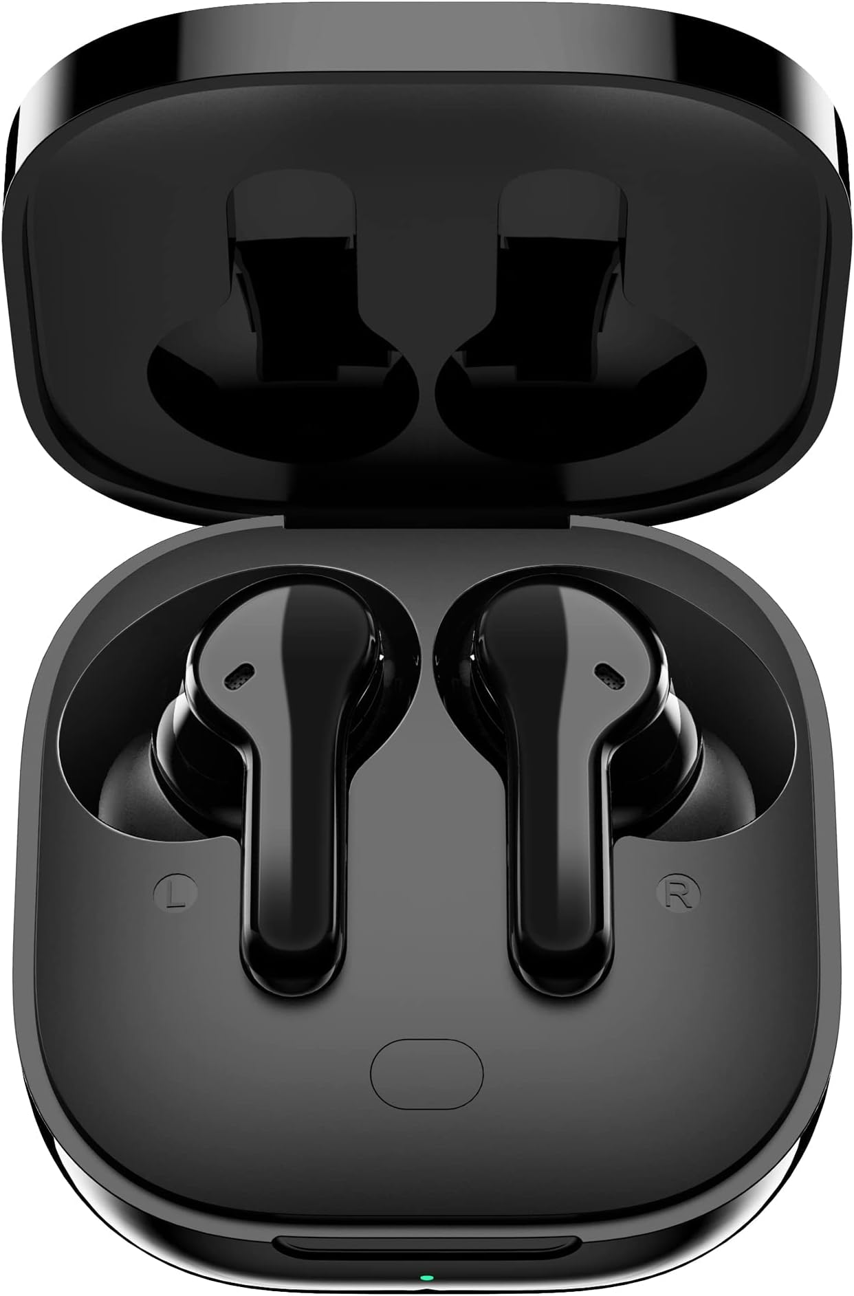 T13 Bluetooth Earphones, HiFi Stereo Deep Bass TWS Wireless Earbuds, 40H Playtime, Clear Calls, IPX5 Waterproof, Touch Control Ear Buds for Android iPhone, Black