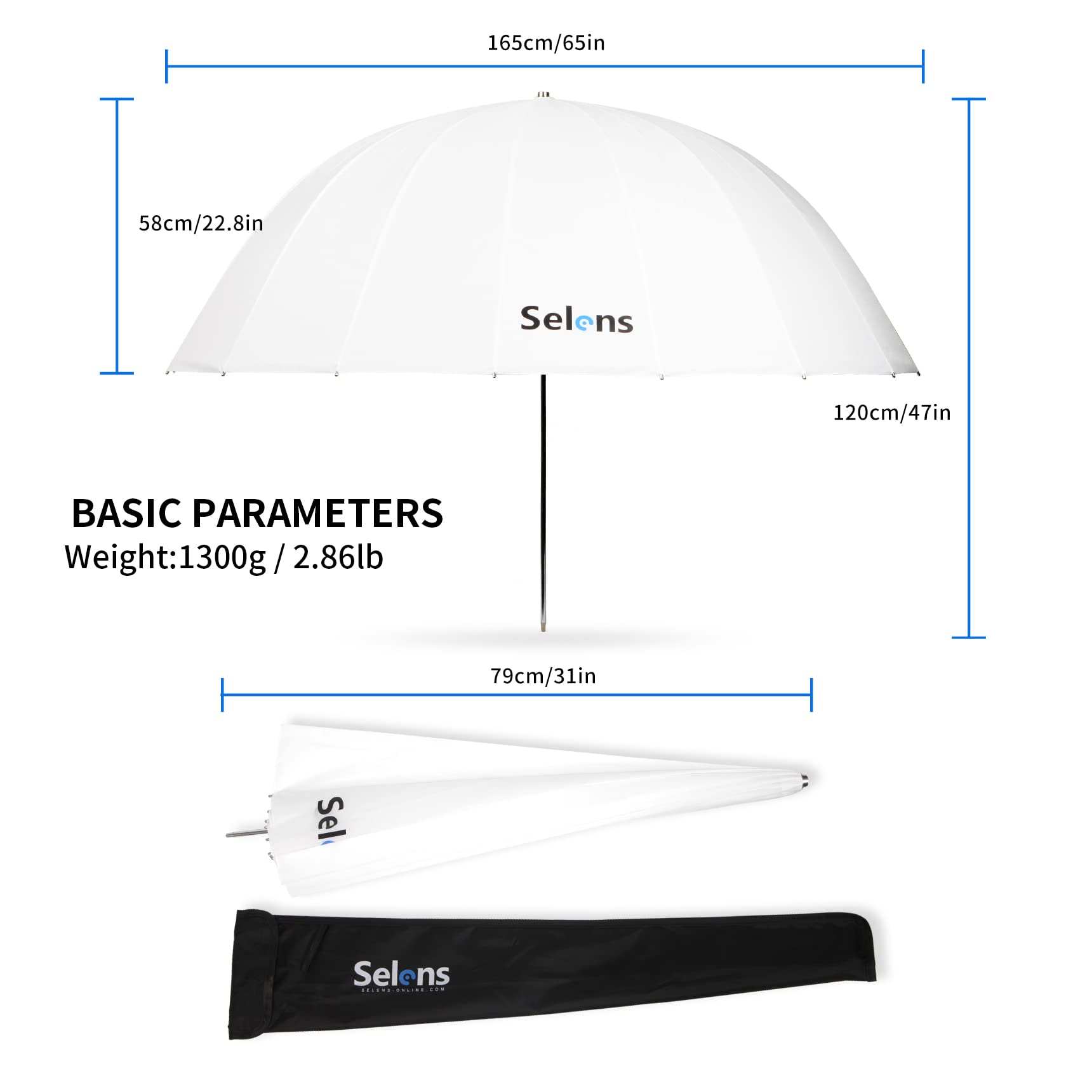 Amazon.com : Selens 65 Inch Photography Studio Translucent