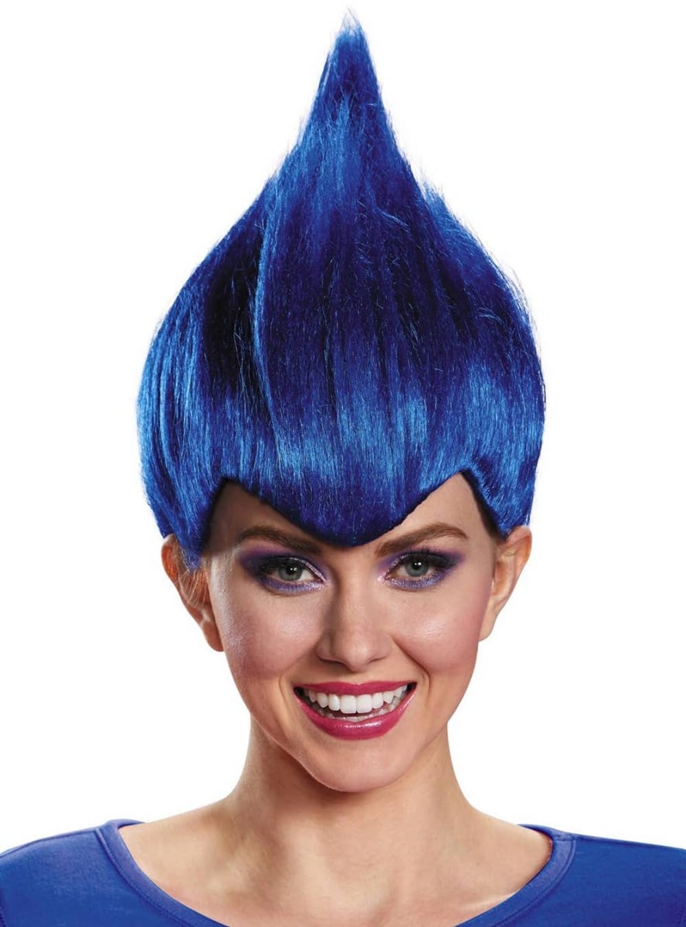 Disguise Dark Blue Troll Adult Wig