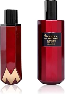 Garnet Gift Set, 2 pcs - Long-Lasting Fougere Woody Perfume for Men - Bold and Vibrant Body Spray for Men - Long-lasting Top Notes of Lavender and Baies Rose - Ideal Gift for Men