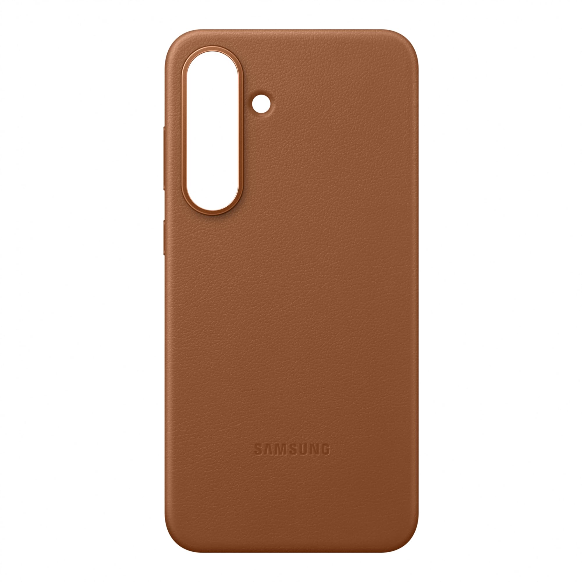 Samsung Galaxy Official Kindsuit Faux Leather Case for S25 FE, Tan