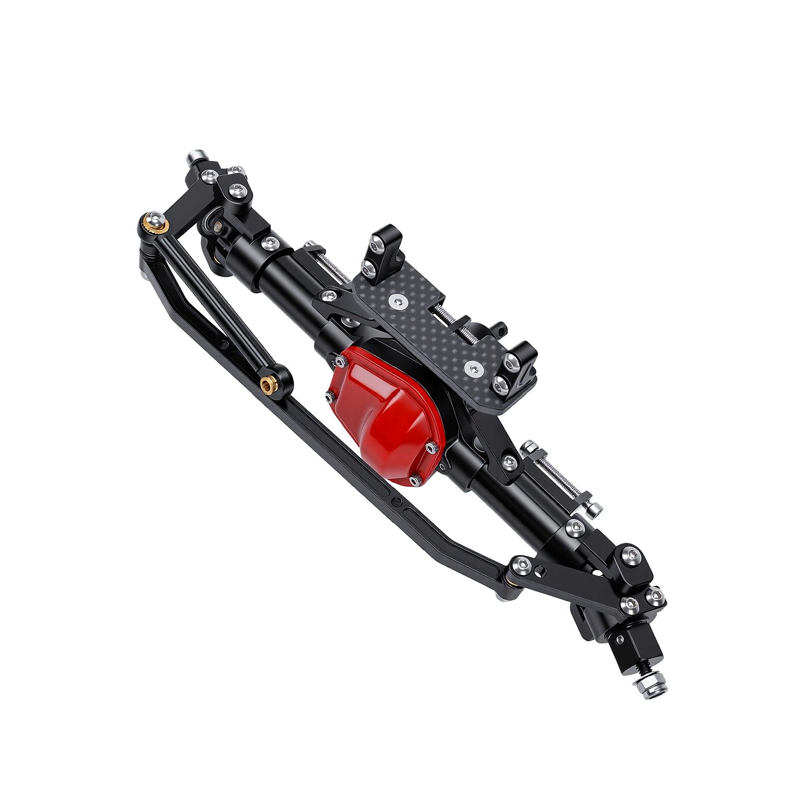 Annadue Eje Delantero Compatible con Axial SCX10 1/10 RC Crawler, Piñón