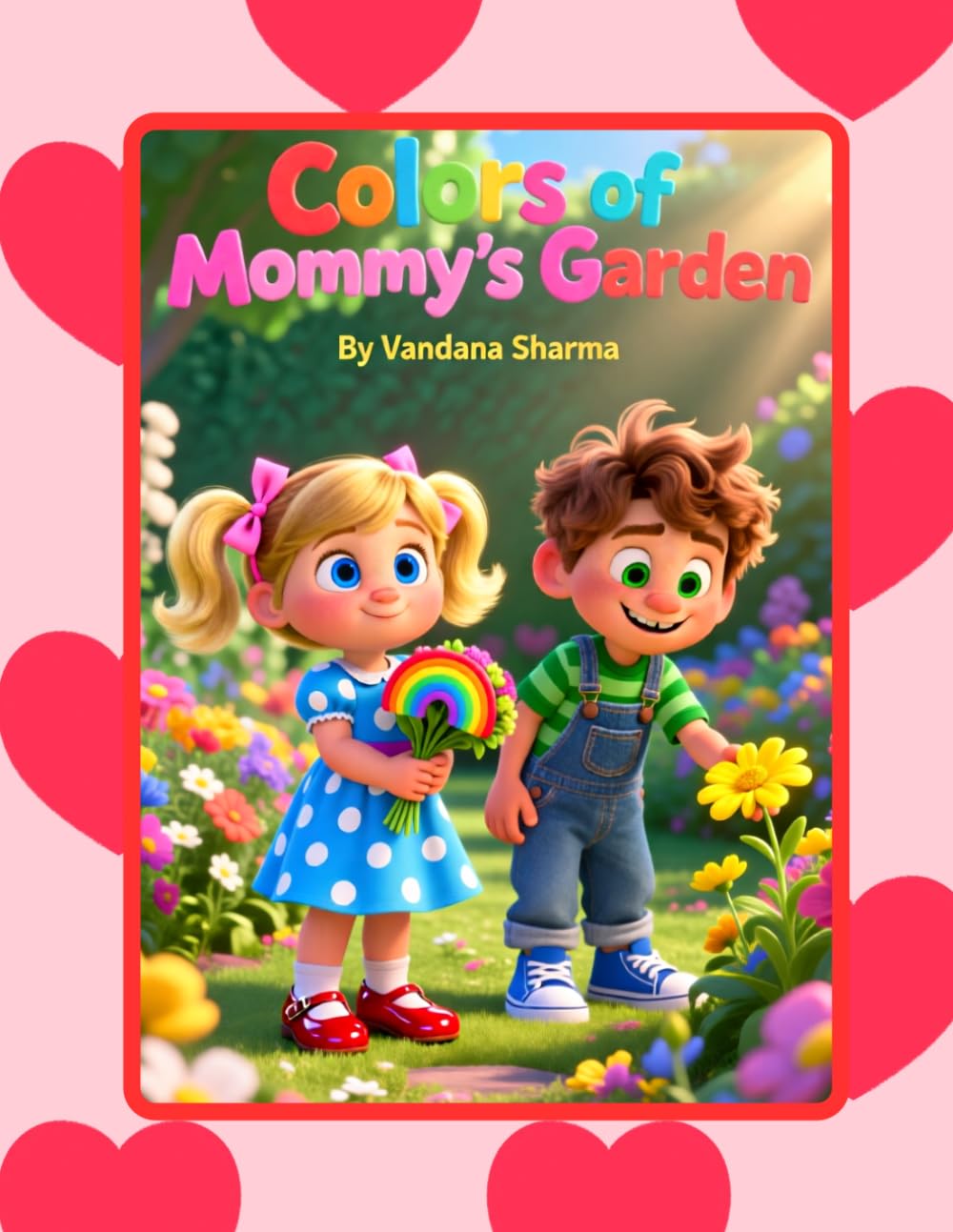 Colors of Mommy’s Garden: Exploring Colors Through Flowers (“With Love to Mom” Learning Through Playful Stories for Kindergarten Kids)