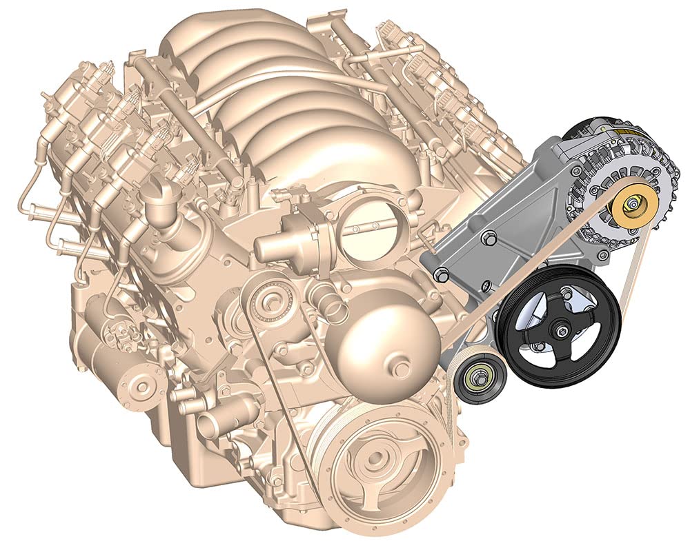 Remalladora Singer NICECNC LS - Soporte Para Alternador De Camión Soporte  De Bomba De Dirección Asistida, Parte De Intercambio De Billetes Lateral  Del Conductor, Compatible Con Chevrolet GMC Silverado Sierra Yukon Tahoe, image size:1000x798