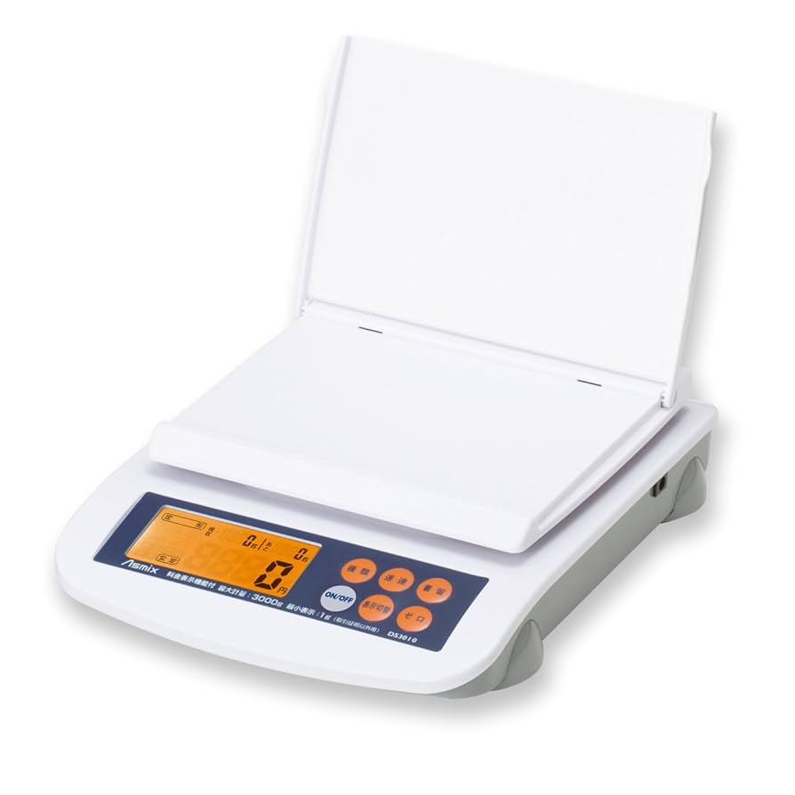 Amazon.co.jp: アスカ 料金表示デジタルスケール 最大計量3kg