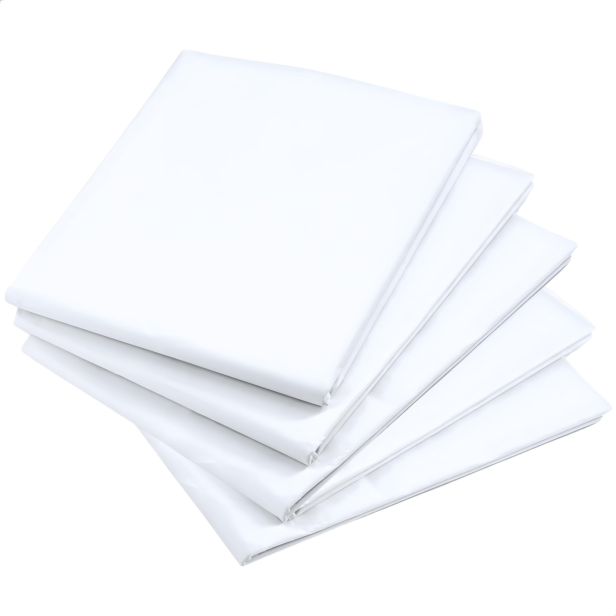 Üka • 60 Hojas de Papel de Seda Blanco. Láminas Grandes de 50x70 cm. Pliegos Individuales de Papel Seda para Envolver Regalos y Ropa. Papel Seda para Patrones y Manualidades. Producción Española.