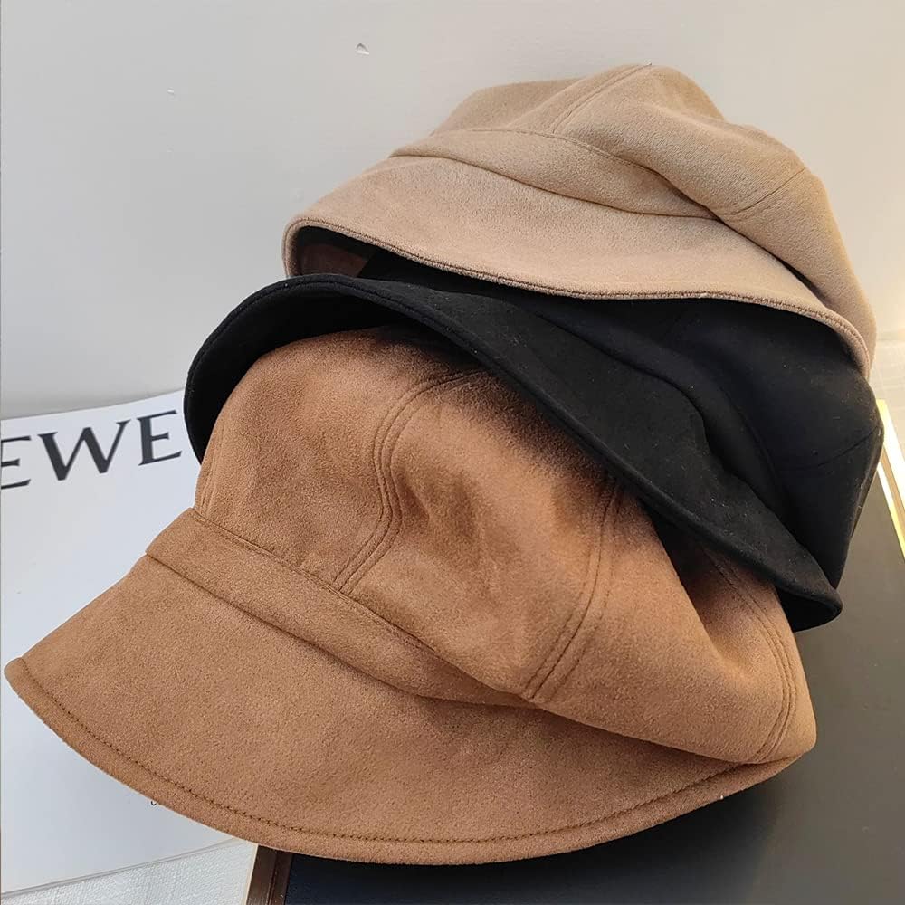 Women Visor Beret Cap Newsboy Hat Lady Baker Hat Cotton Sun Hat - Image 8