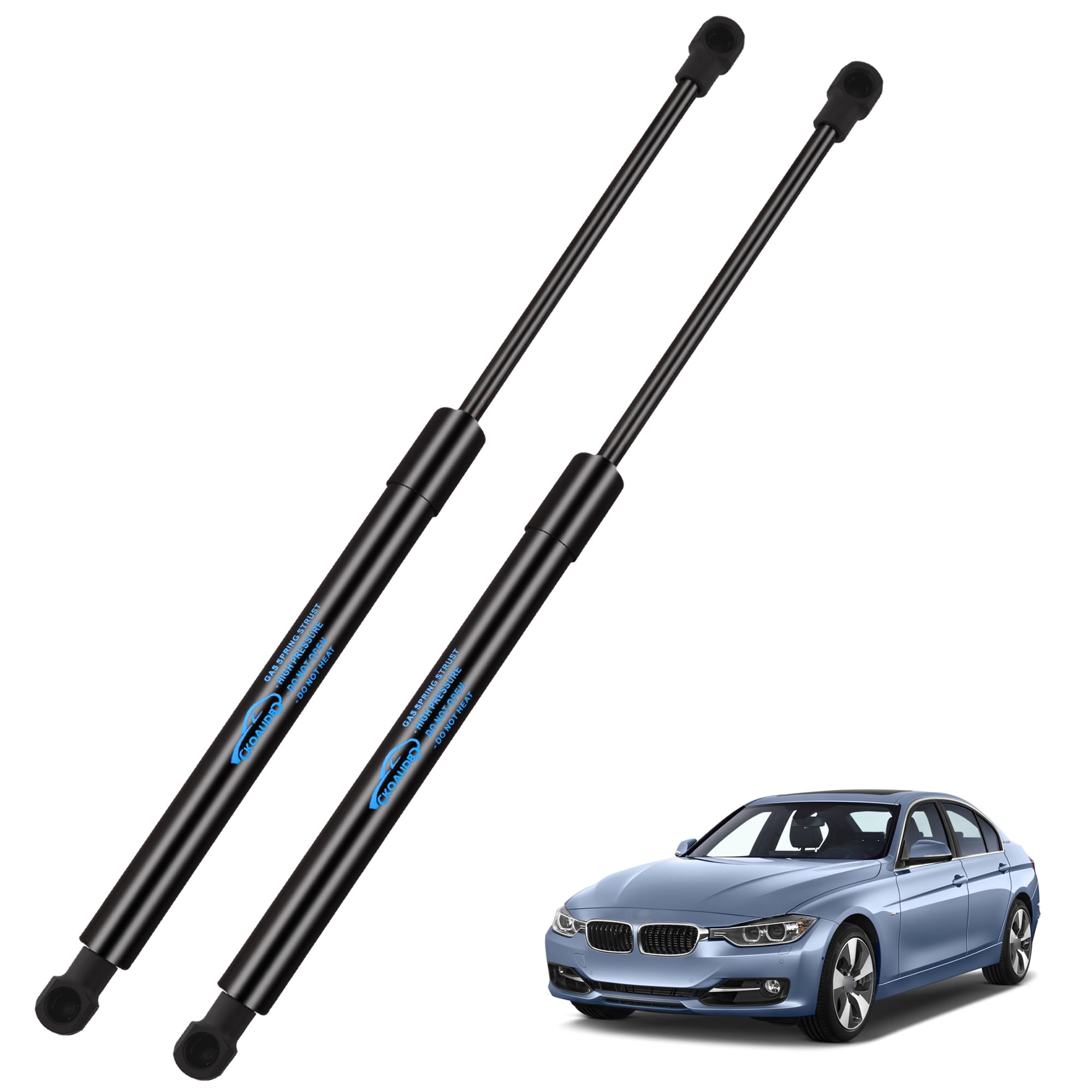 2x Ammortizzatore Pneumatico per BMW 3er E90 316 318 320 323 325 Cabriolet 2004-2011, per 3er Touring E91 316 318 320 323 325 Kombi 2004-2016 Ammortizzatori Cofano Motore Sostituire#51237060550