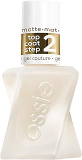 Sponsored Ad - essie Gel Couture Nail Polish Long Lasting Top Coat, Matte, 0.46 Ounce