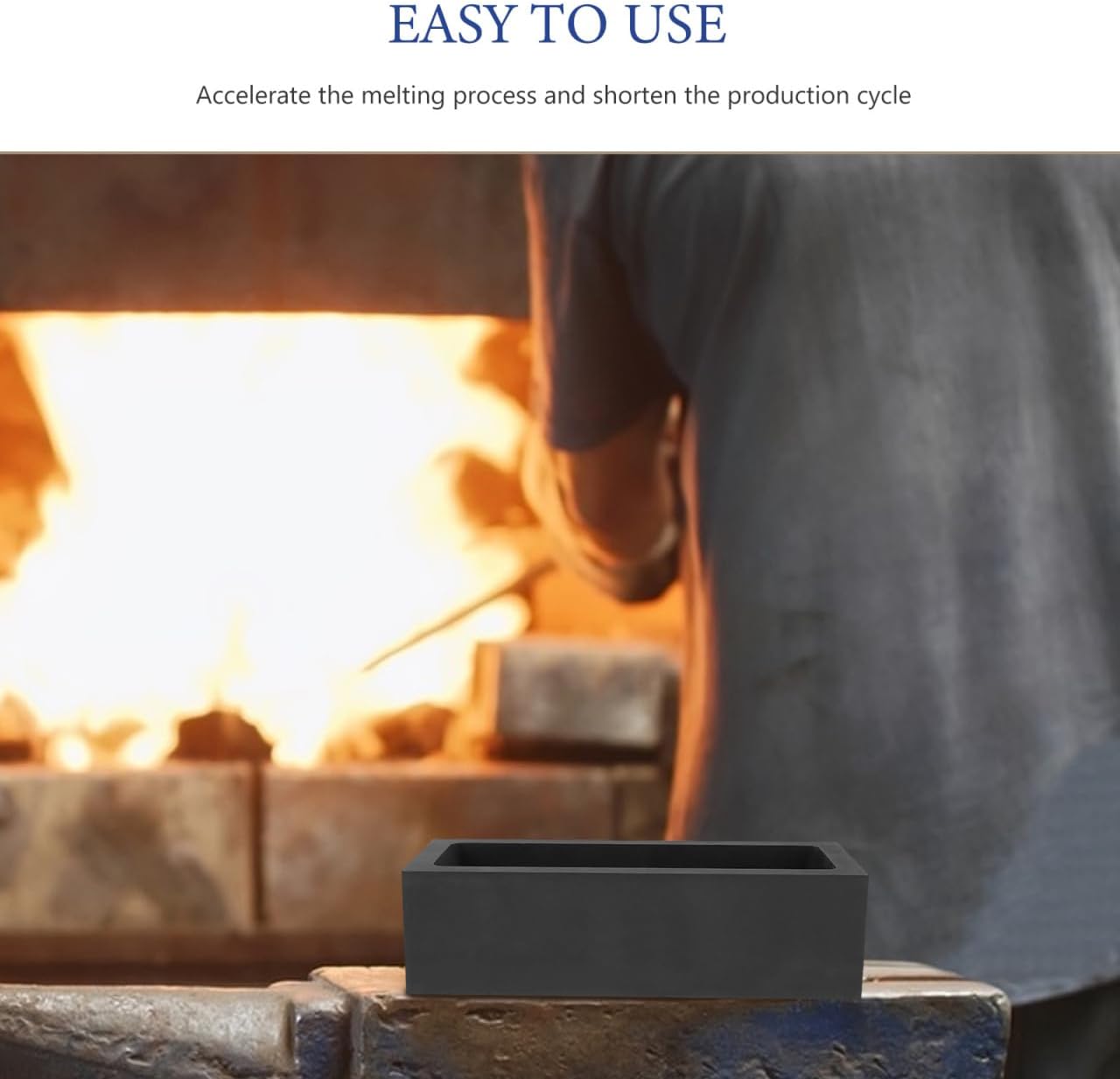 5 kg Crucible for Fusion Gold Silver Flat Melting for Precious Metals Casting Tools for Jewelry and Laboratory