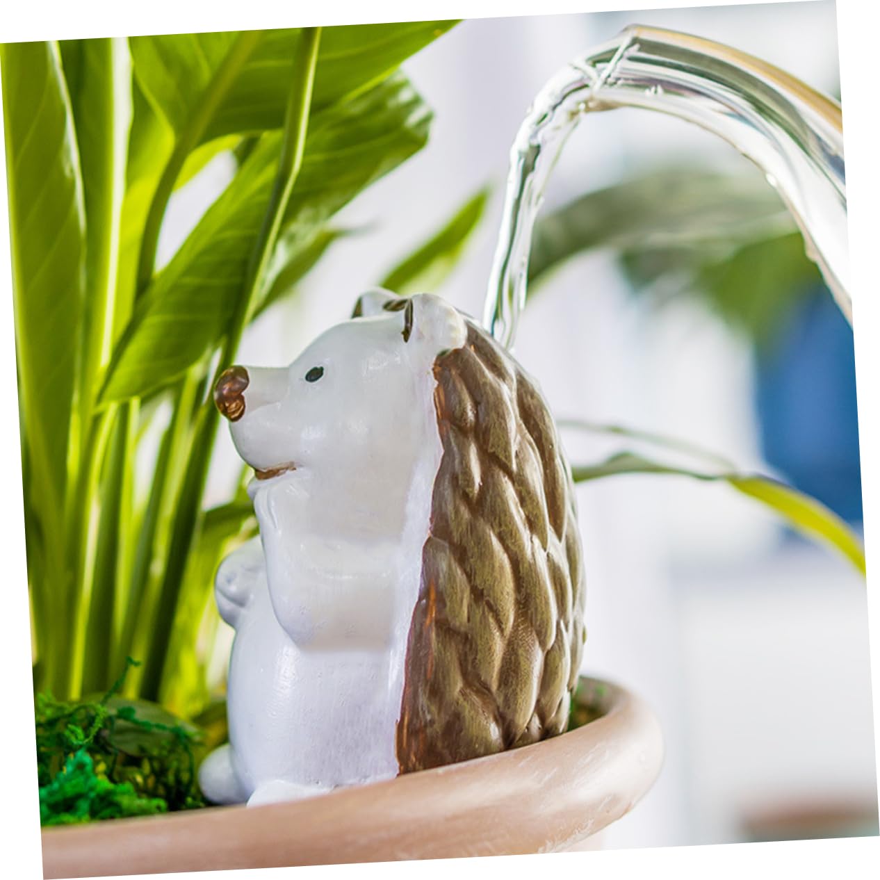 BESPORTBLE 4pezzi Dispositivo Autoirrigante Forma di Riccio Strumento per Irrigazione da Giardino Punte per Irrigazione Automatica delle Piante in Vaso Utensili per Acqua per Piante da Intern