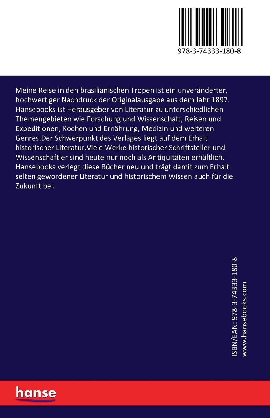 Meine Reise in den brasilianischen Tropen (German Edition)