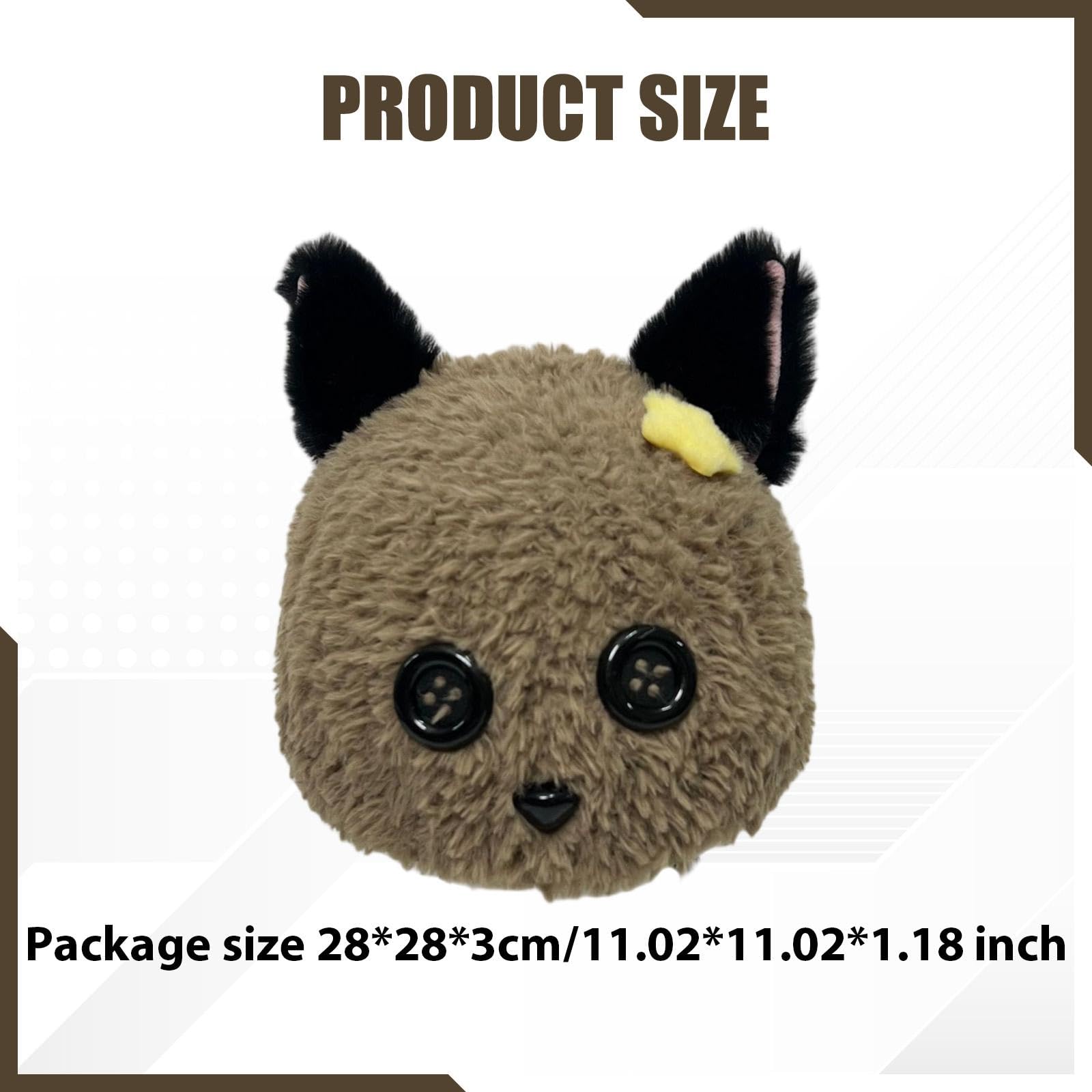 Copertura Casco Copertura Casco Snowboard Accessorio Decoro Casco Buffo in Peluche Caldo con Design Orecchie Gatto Perfetta per Adulti E