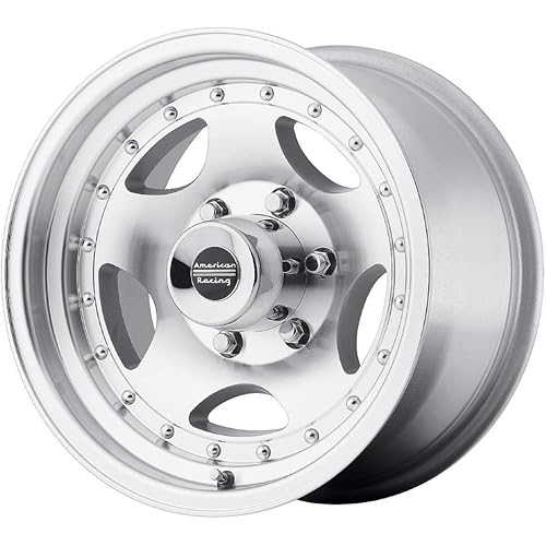 AMERICAN RACING AR23 MACHINED W/CLEAR COAT AR23 15x7 5x127.00 MACHINED W/CLEAR COAT (-6 mm) WHEEL