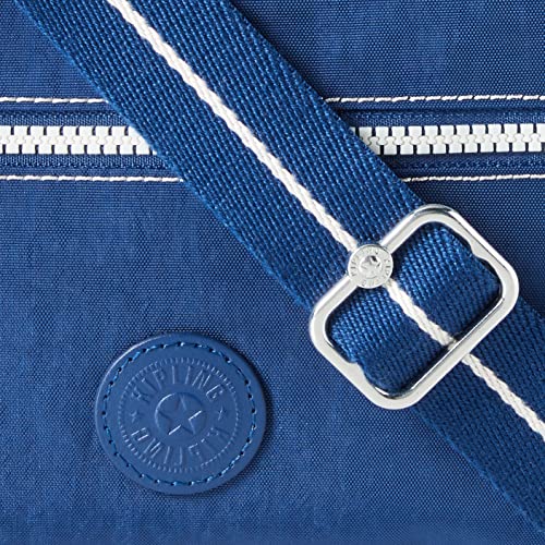 Kipling Womens Womenâ’s Alvar Bag, Super Light, Durable Messenger Bag, Nylon Shoulder Crossbody Bag, Admiral Blue, 13 L X 10.25 H 1.75 D Us #TOP2