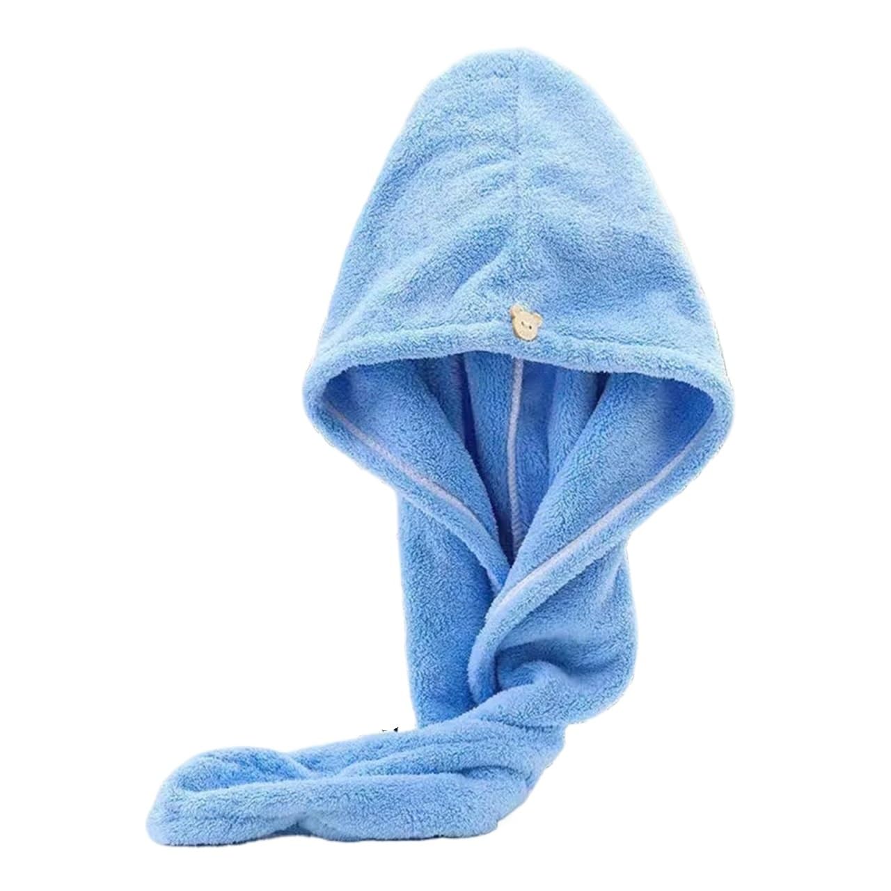 NPwtpndf Microfiber Hair Drying Turban
