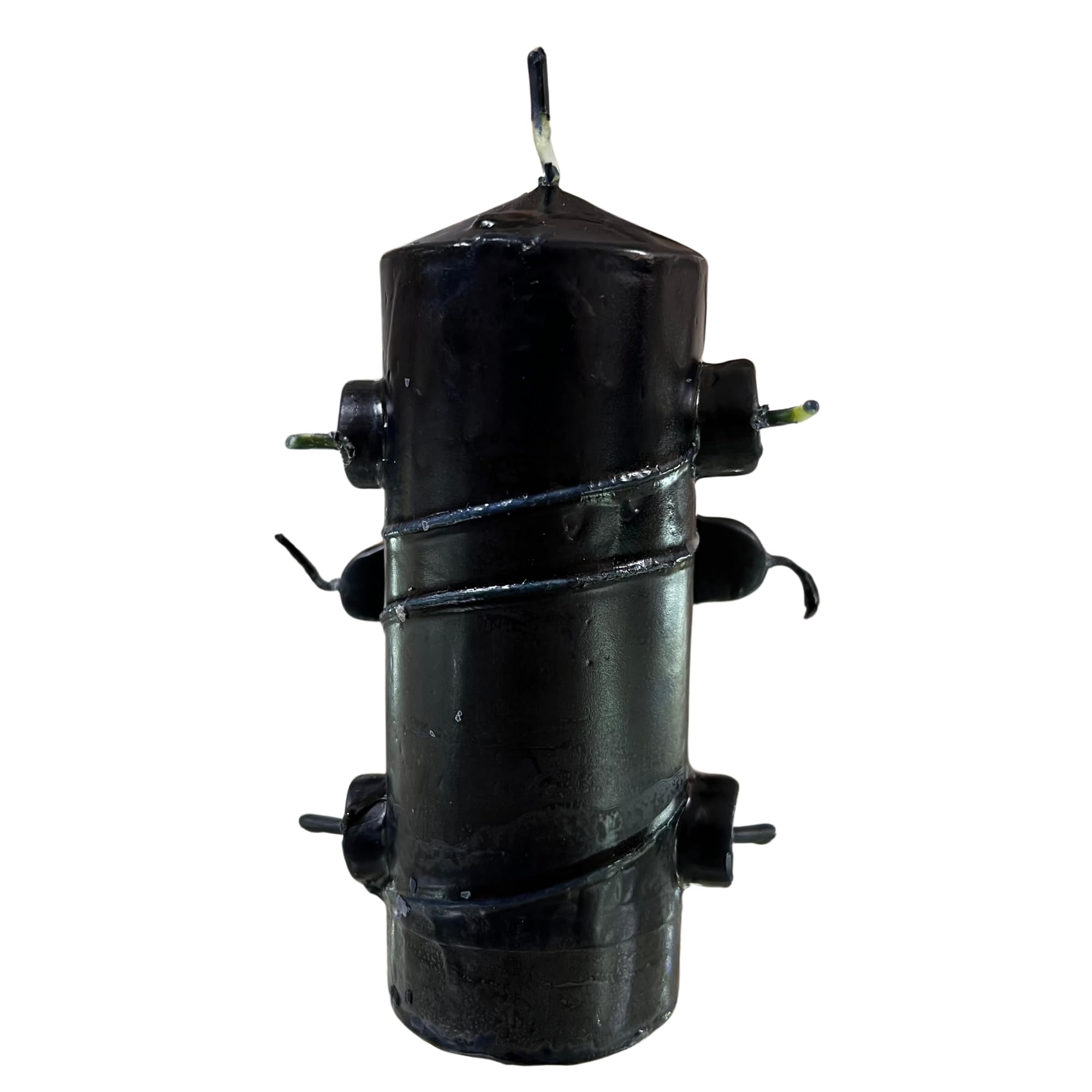 Ritual Revienta Macumba para Tumbar Trabajos | Poderoso Velón de 8 Mechas para Romper Maleficios, Mal de Ojo, Maldiciones, Magia Negra, Macumbas y Vudú | con Cono de Incienso e Instrucciones.