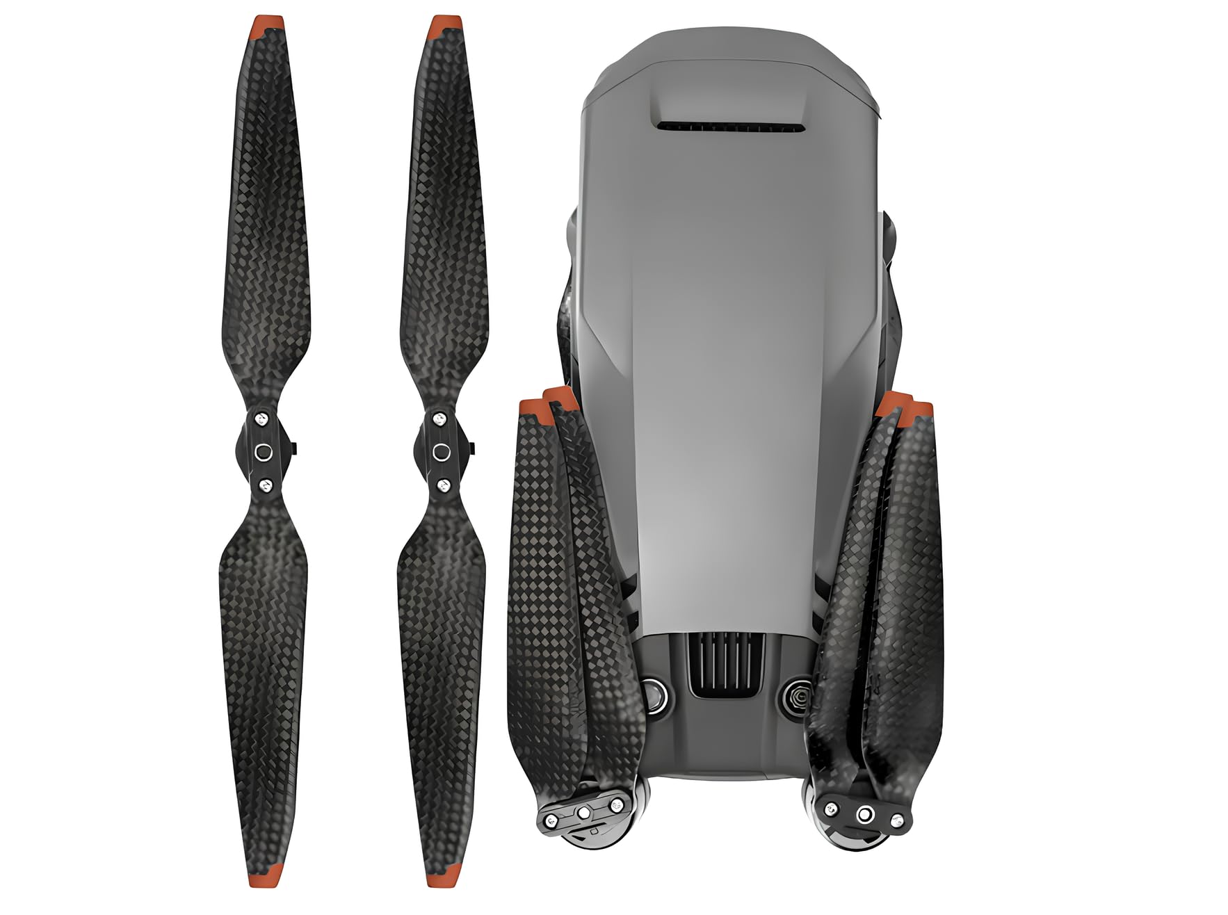 Eliche di Ricambio per Drone Mavic 3 Pro, Set 4 Eliche in Fibra di Carbonio, Bassa Rumorosità, Facile Installazione, Accessori Drone