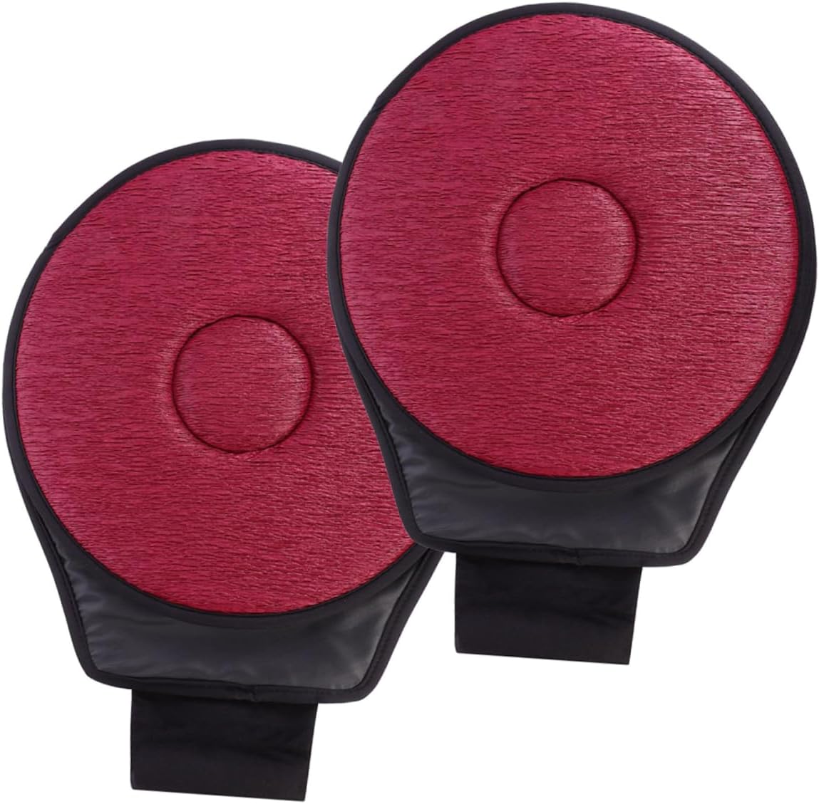 2pcs Swivel Car Seat Cushion Rotating Seat Pad for Elderly Portable and Comfortable