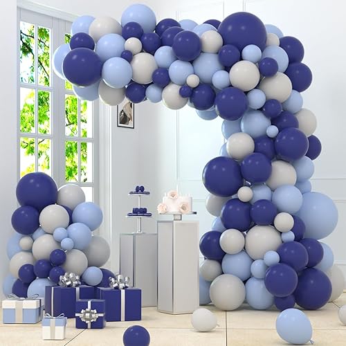 Miniatura 8 de Kit de arco de guirnalda de globos rojo, azul, amarillo, verde, 121 globos rojos, verdes, azules, amarillos, para transporte de juegos de juguete,