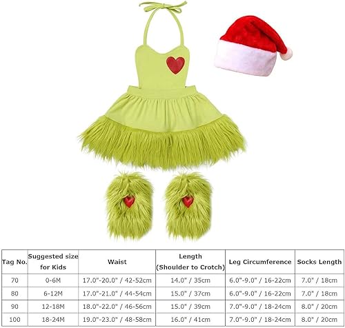 Miniatura 7 de Disfraz de Navidad de alce para bebé recién nacido, con diadema de reno, vestido de fiesta de princesa