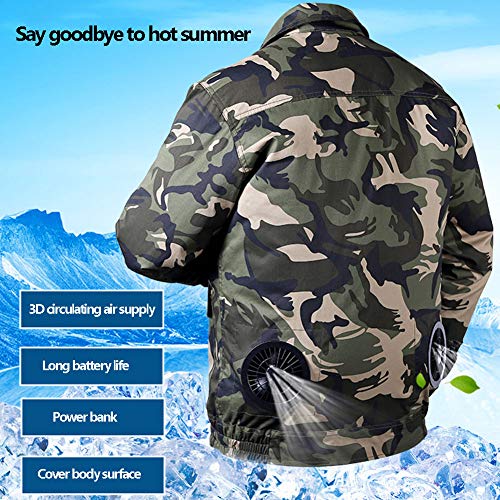 Salopette de refroidissement USB MNSSRN-MM camouflage 4XL - 4