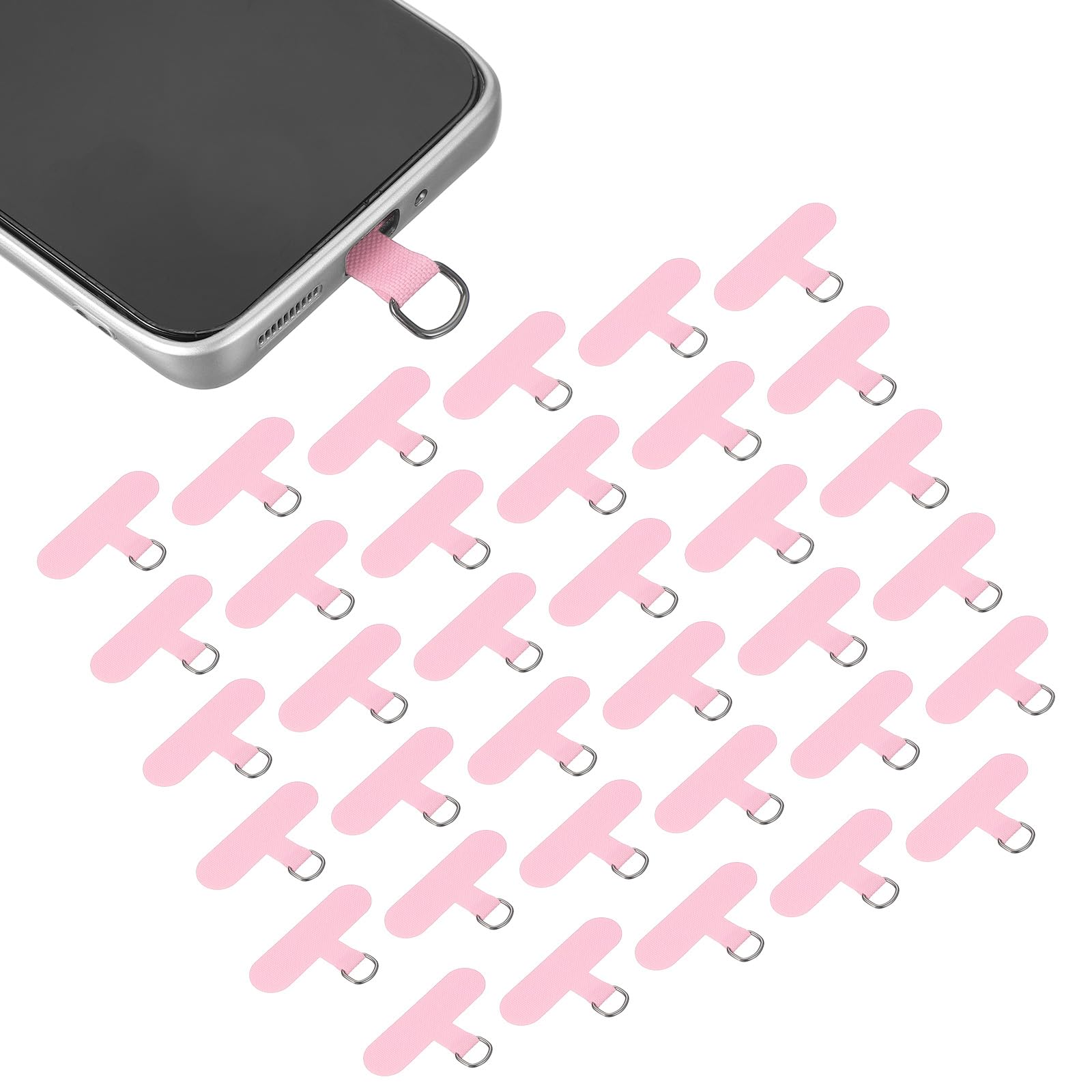 Languettes universelles téléphone rose clair pour vos sorties - 7