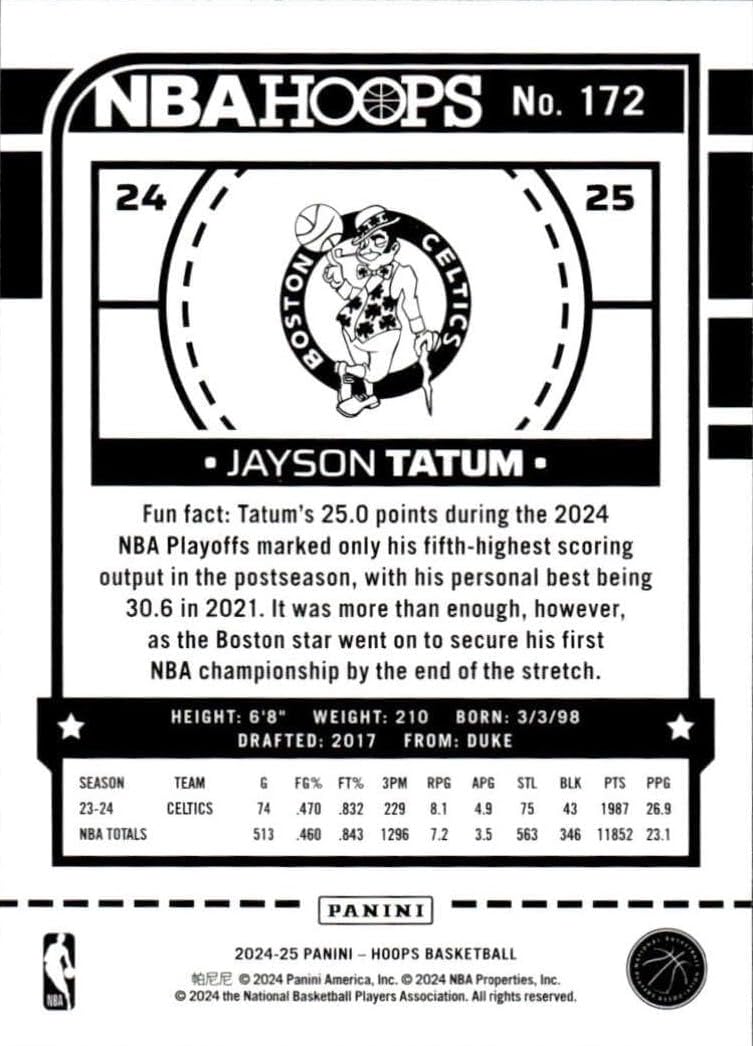【未使用　タグ付き　大きいサイズ　XL】CELTICS NBA TATUM 0 Jayson Tatum 2021-22 Panini ILLUSIONS TOUGH Ultra Rare Insert #16