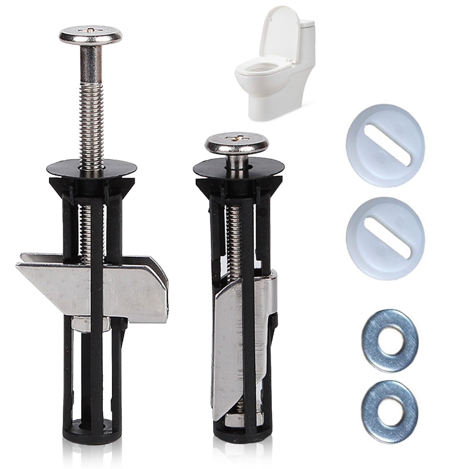 2 Pcs Toilet Seat Bolts