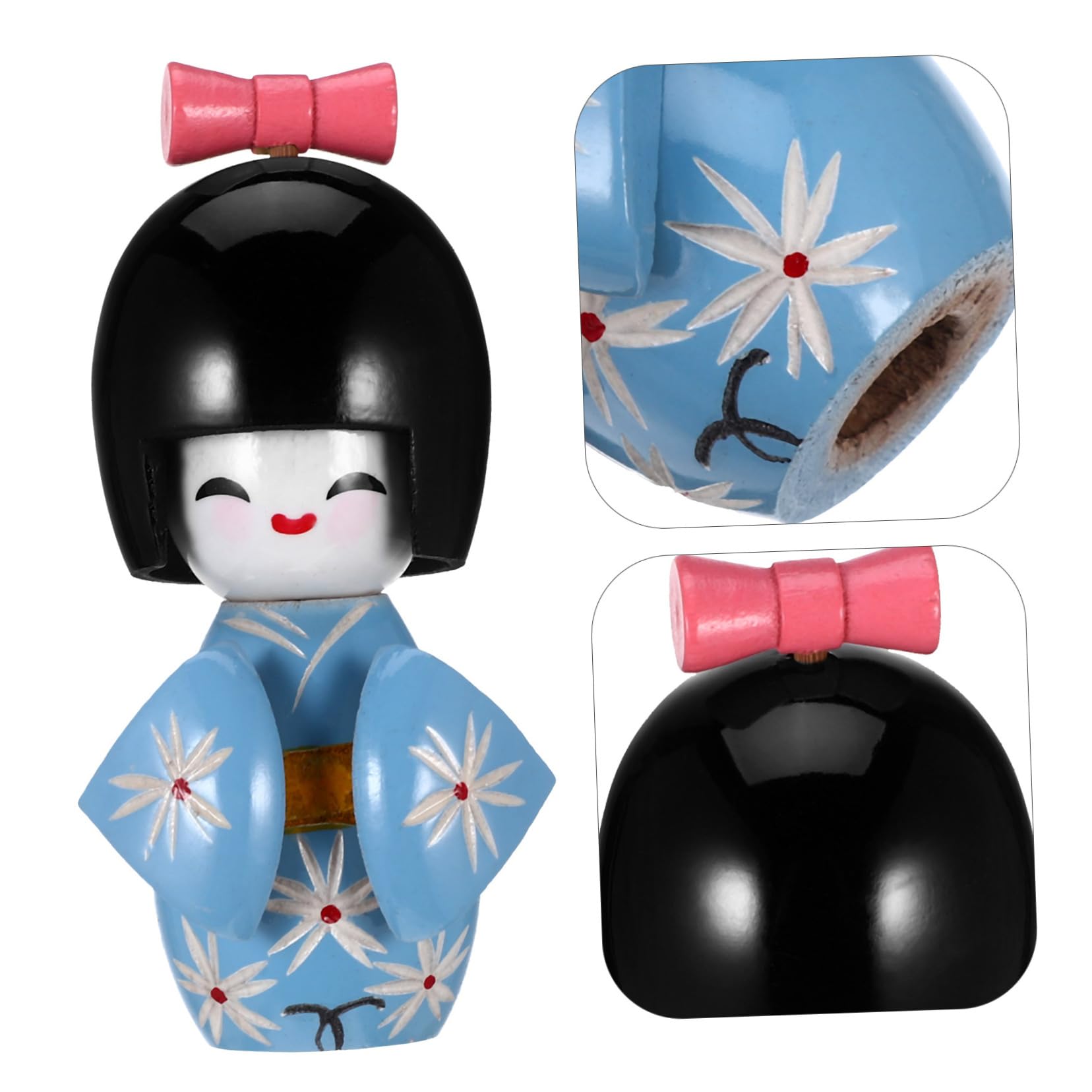 TOPPERFUN 5pièces Poupée Kimono Traditionnelle Japonaise