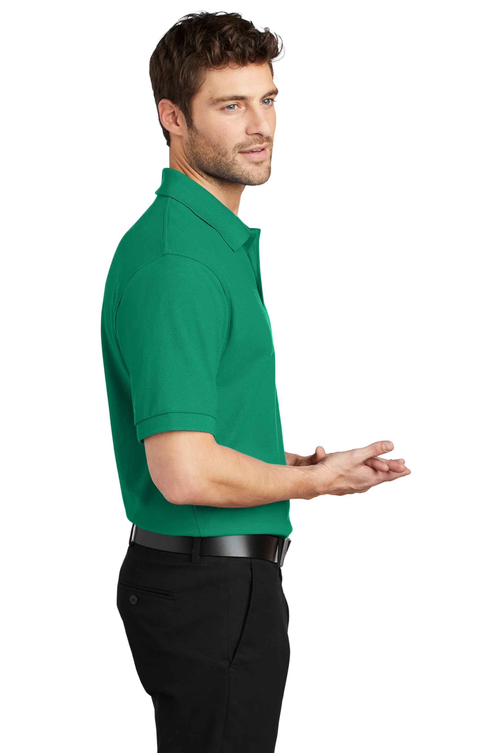 Port Authority Silk Touch Polo, Kelly Green, XX-Large