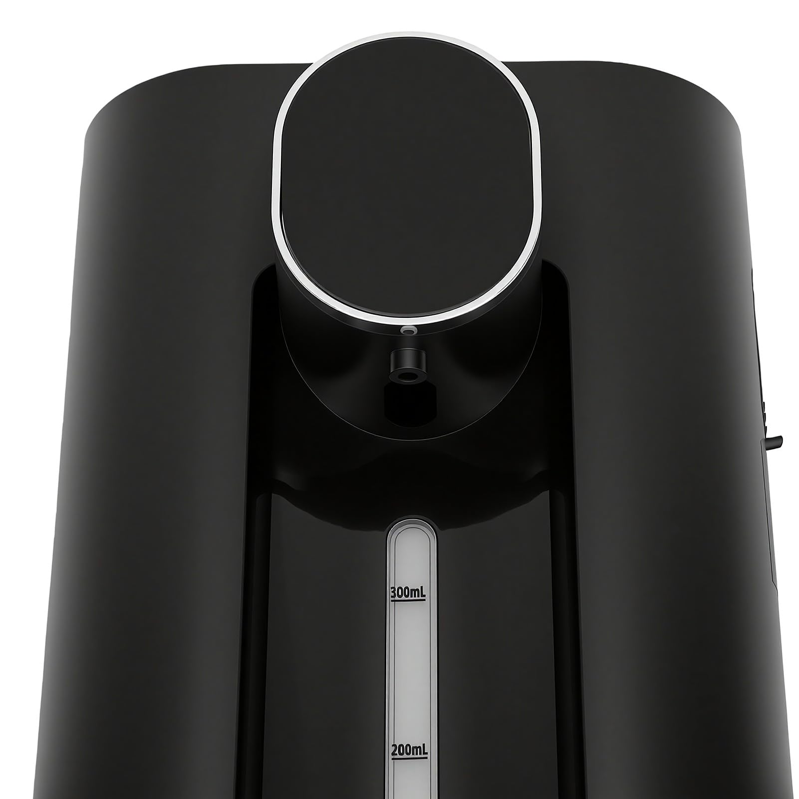 Dispenser Automatico Per Collutorio Di Parete 540 Ml, Schermo LED Con 3 Modalità, 2 Tazze Magnetiche, Dosaggio Senza Tocco, Accessorio Igiene Orale Per Bagno (Nera)