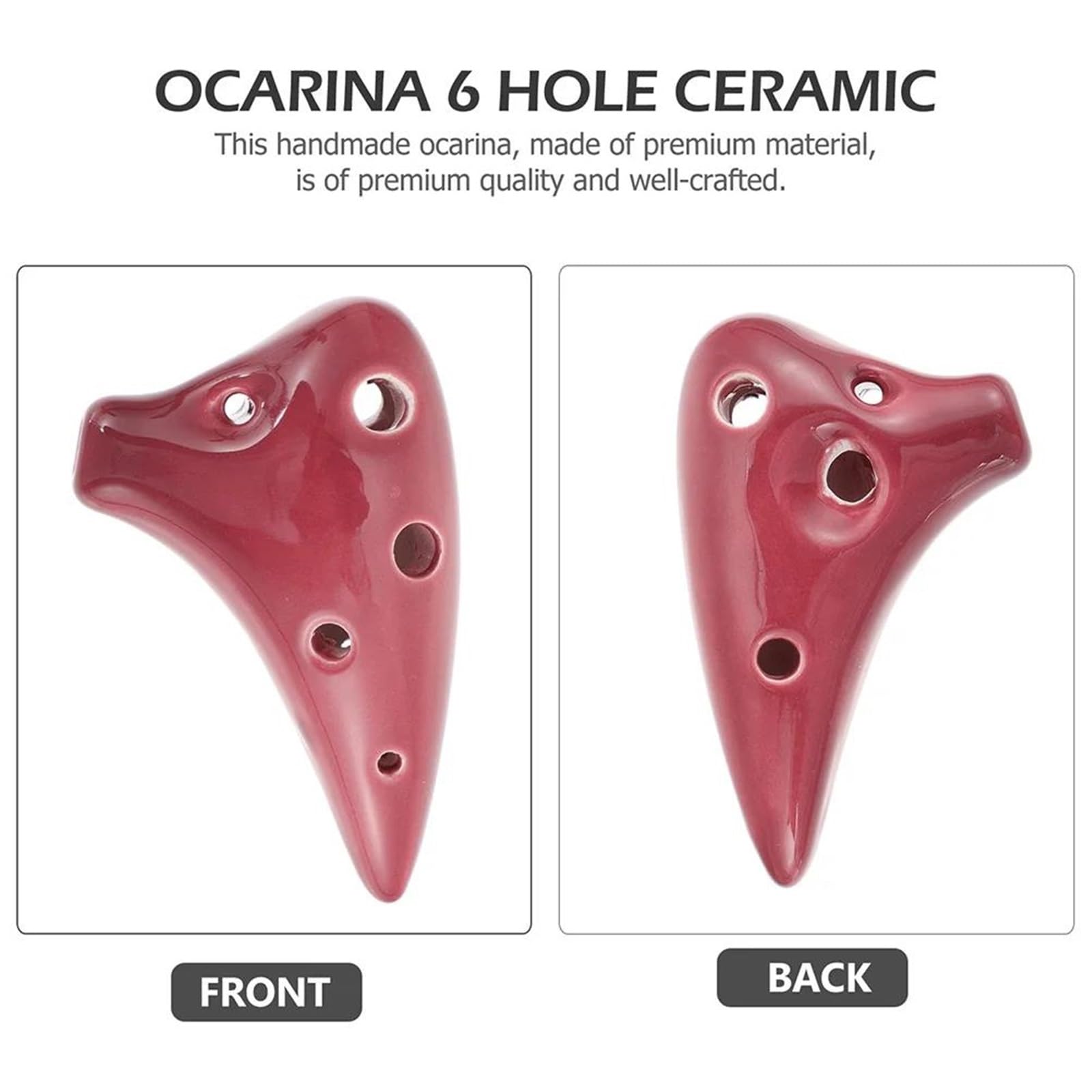 Instrumenty Okaryny Instrument Okarynowy Odpowiedni Dla Początkujących Do Gry Na Flecie