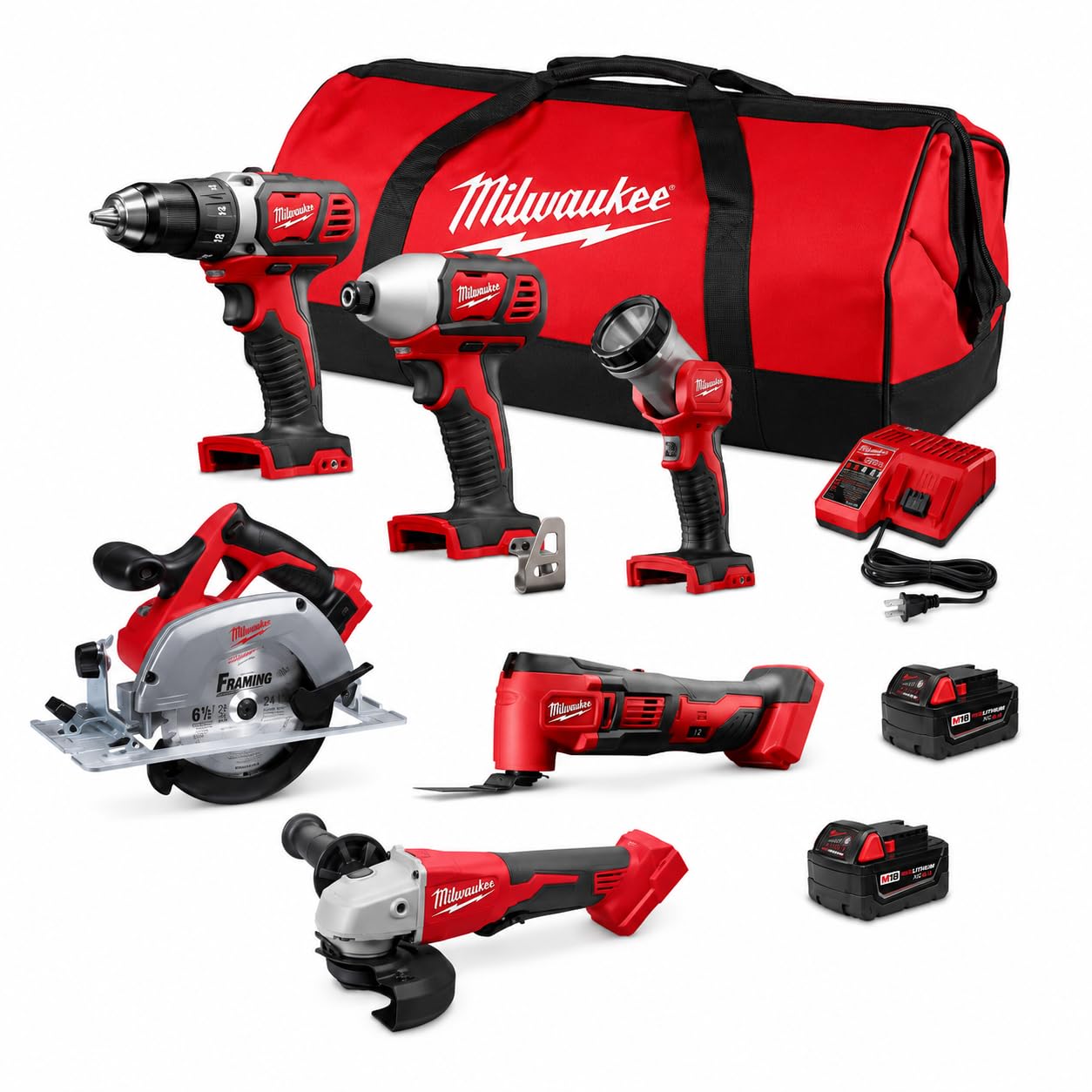 Milwaukee M18 6-Tool Combo Kit