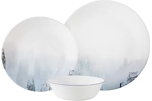 Corelle Boutique Tranquil Reflections 12-Piece Dinnerware Set