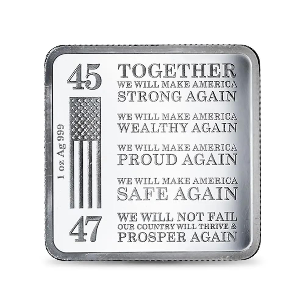トランプ大統領／バイデン大統領 1オンス 銀貨 ディベート｜美術品 