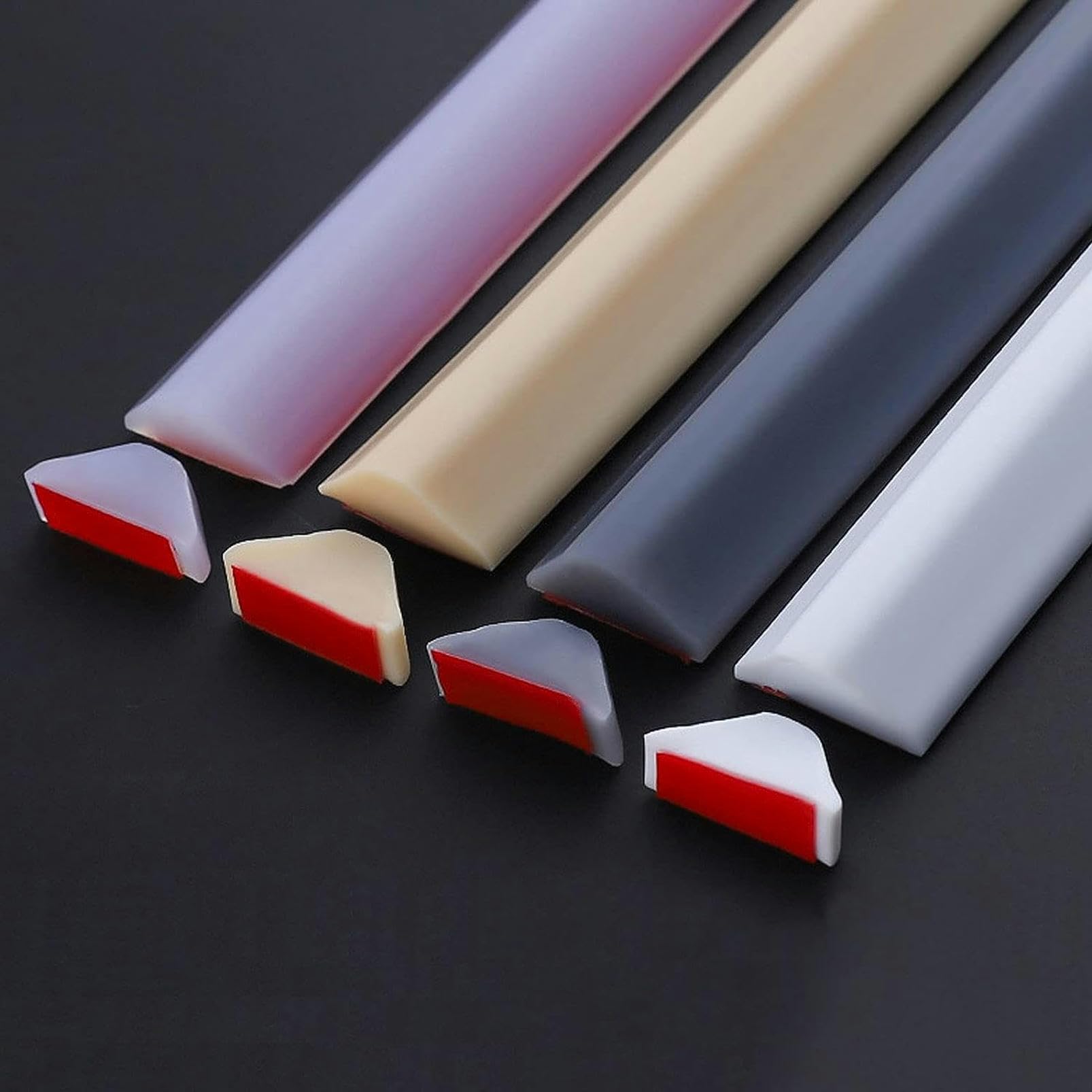 Tiras de tope de agua impermeable de silicona flexible para suelo