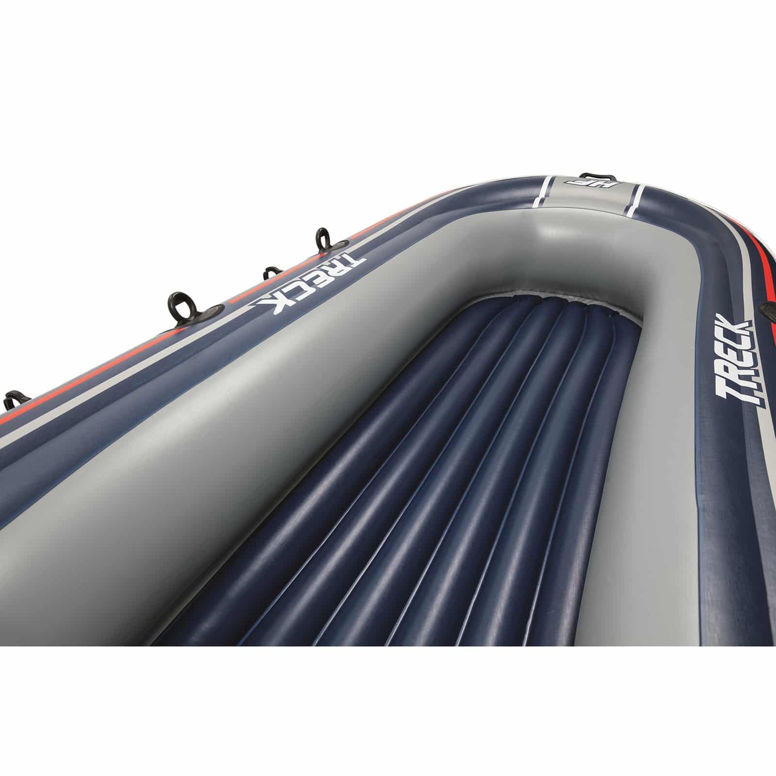 Bestway Hydro-Force Treck X 3 - Bote Hinchable para 3 Adultos y 1 niño, 307 x 126 x 39 cm