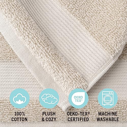 Marthastewart100cottonbathtowelssetof6piece2bathtowels2handtowels2washclothsquickdrytowelssoftabsorbentbathroomessentialsbeige  Urban Country Home Decor Martha stewart 100 cotton bath towels set of 6 piece 2 bath towels 2 hand towels 2 washcloths quick dry towels soft absorbent bathroom essentials beige  urban country home decor